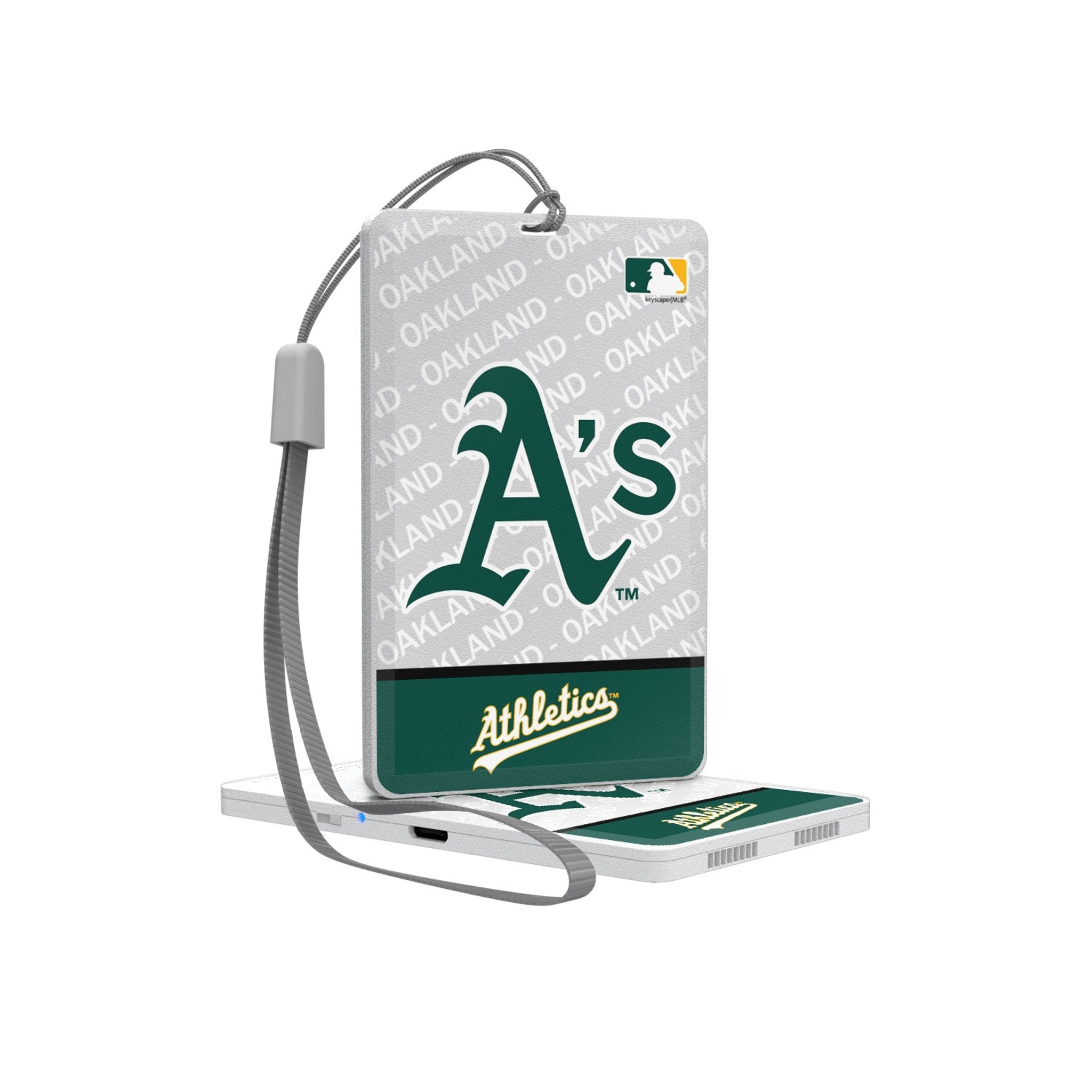 Oakland Athletics Endzone Plus Bluetooth Pocket Speaker - Sports Gifts, Sports Memorabilia, Sports Collectibles, Fan Shop