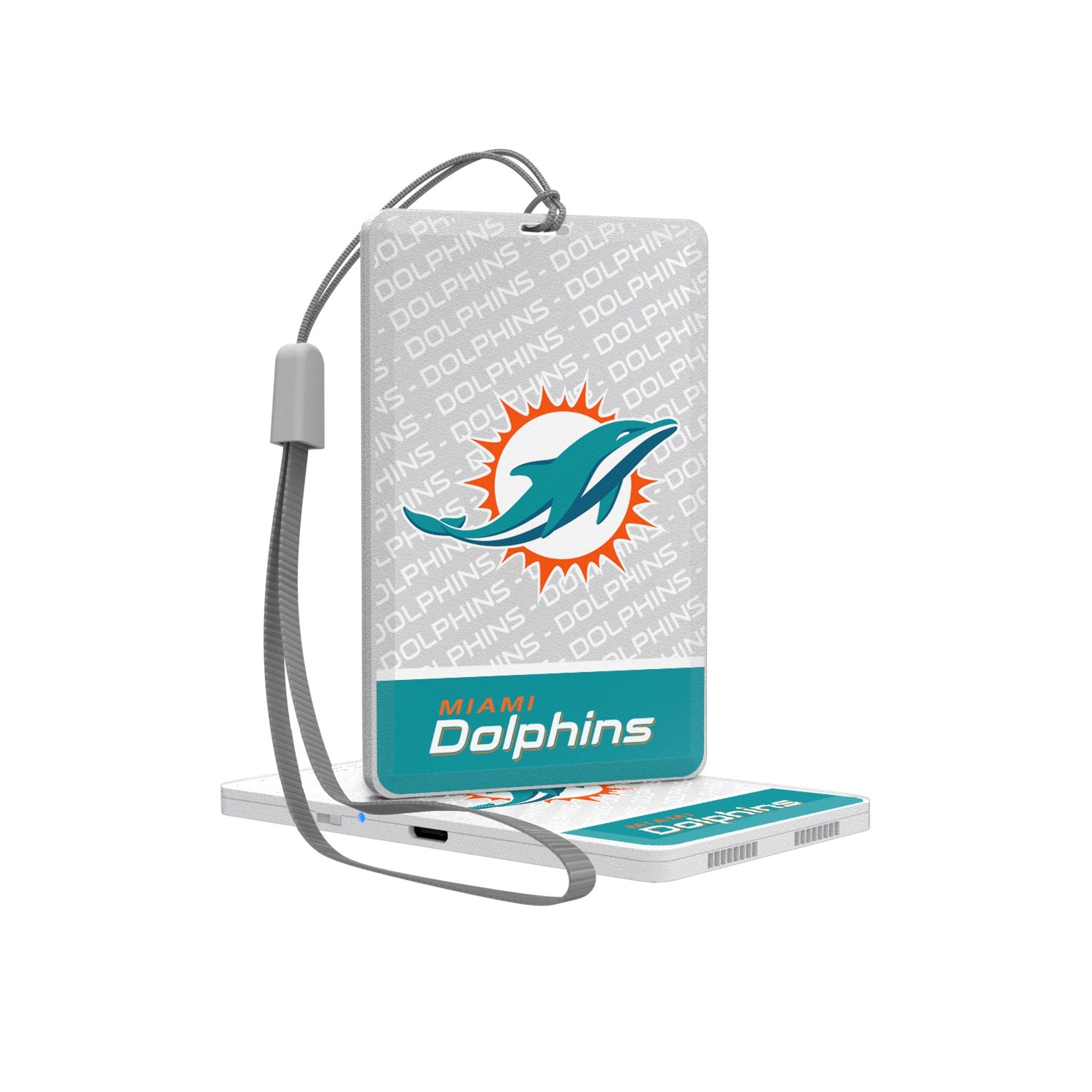Miami Dolphins Endzone Plus Bluetooth Pocket Speaker - Sports Gifts, Sports Memorabilia, Sports Collectibles, Fan Shop