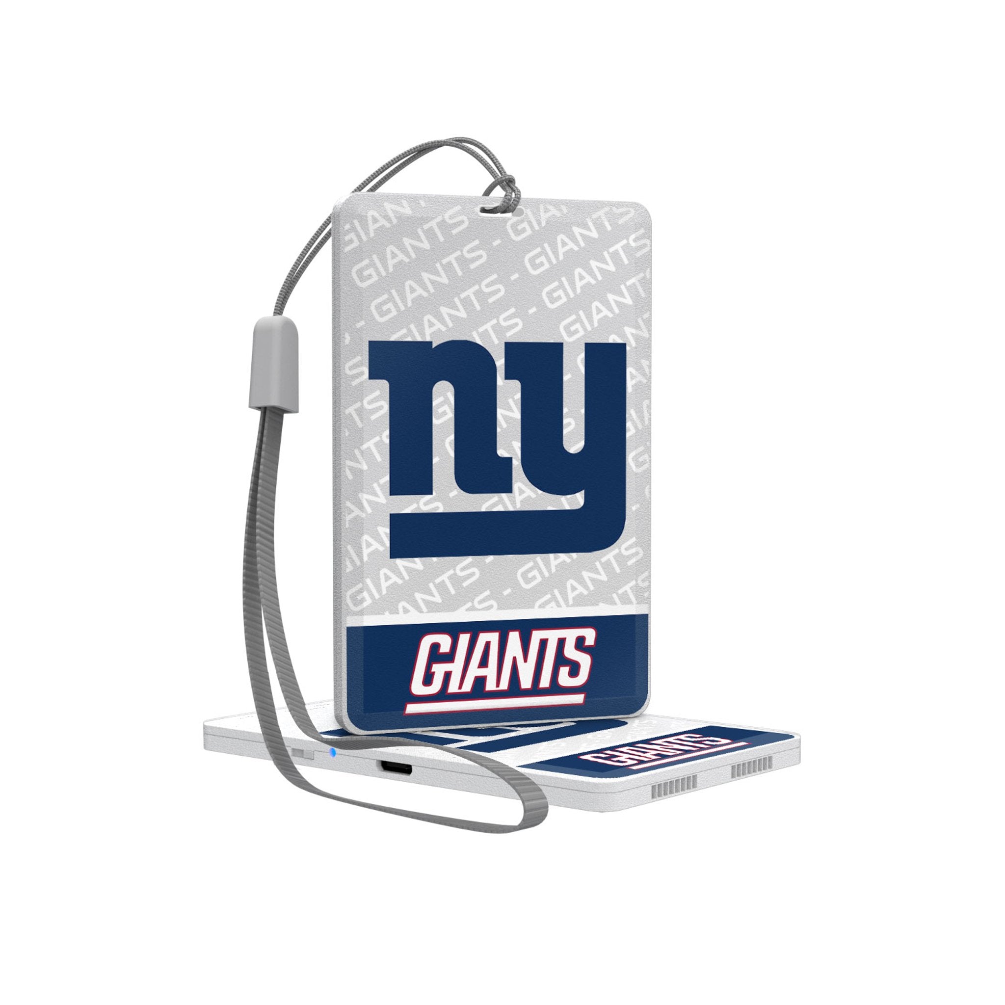 New York Giants Endzone Plus Bluetooth Pocket Speaker - Sports Gifts, Sports Memorabilia, Sports Collectibles, Fan Shop