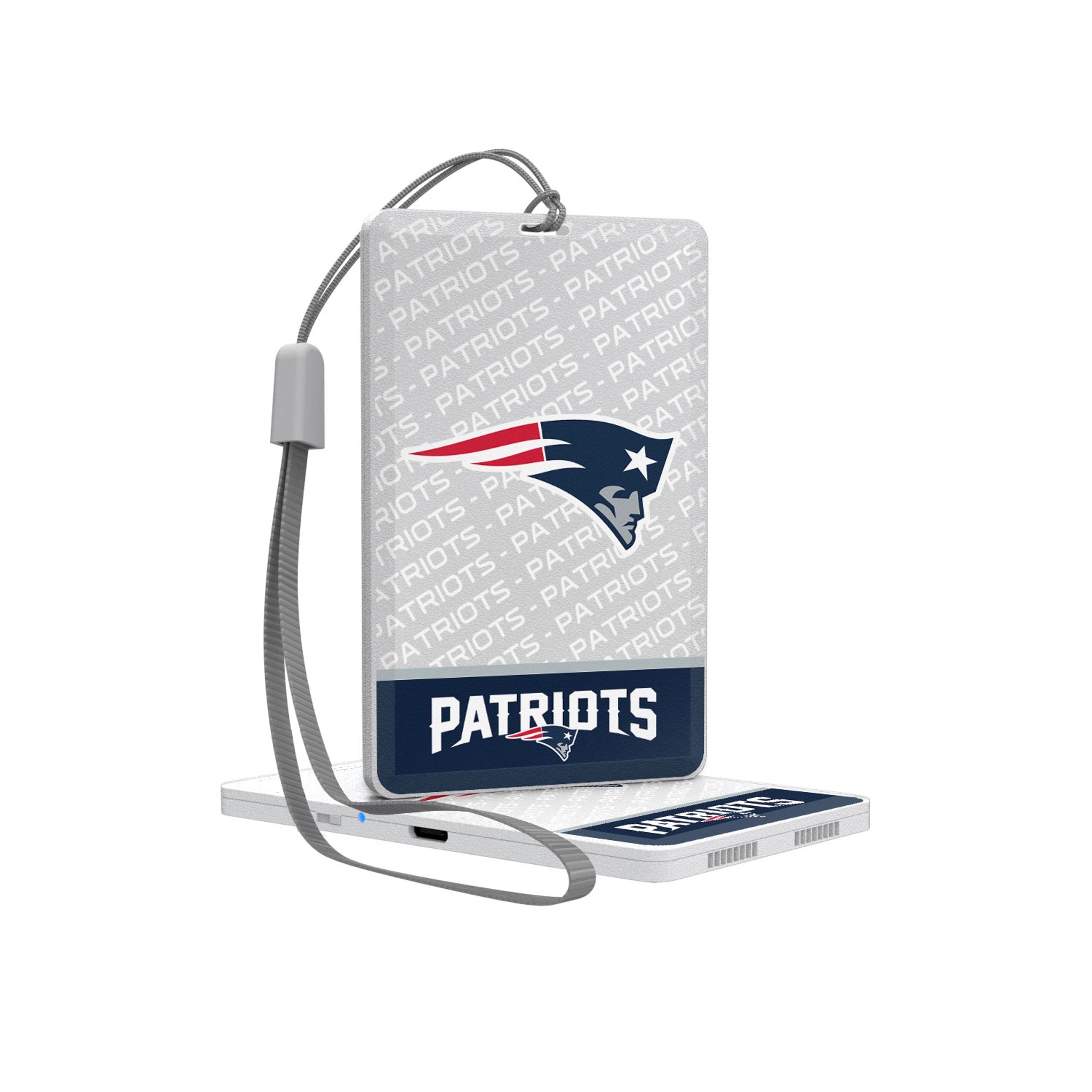 New England Patriots Endzone Plus Bluetooth Pocket Speaker - Sports Gifts, Sports Memorabilia, Sports Collectibles, Fan Shop