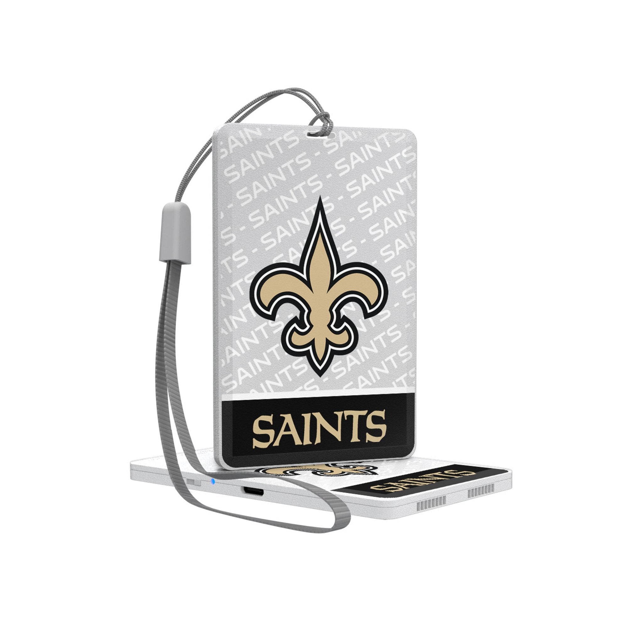 New Orleans Saints Endzone Plus Bluetooth Pocket Speaker - Sports Gifts, Sports Memorabilia, Sports Collectibles, Fan Shop