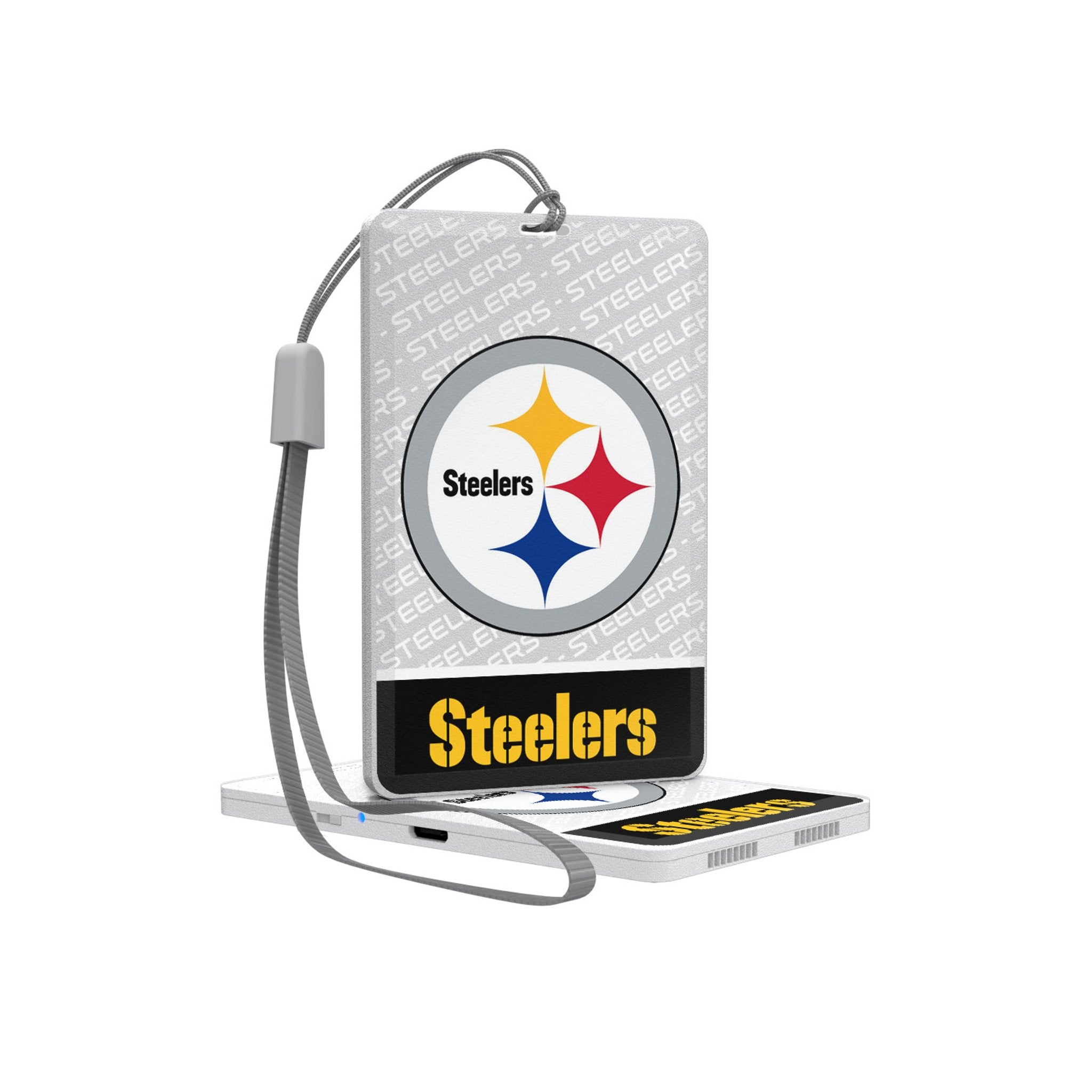 Pittsburgh Steelers Endzone Plus Bluetooth Pocket Speaker - Sports Gifts, Sports Memorabilia, Sports Collectibles, Fan Shop
