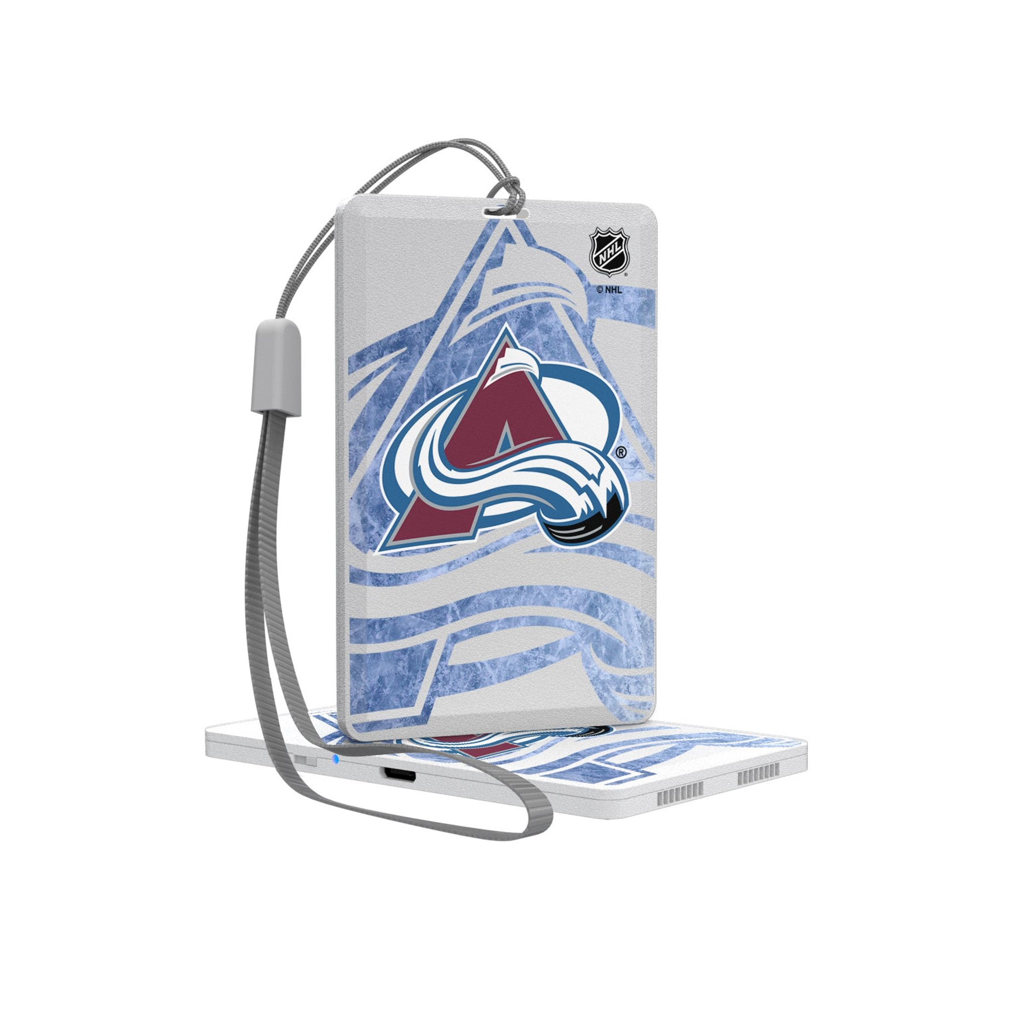 Colorado Avalanche Ice Tilt Bluetooth Pocket Speaker - Sports Gifts, Sports Memorabilia, Sports Collectibles, Fan Shop