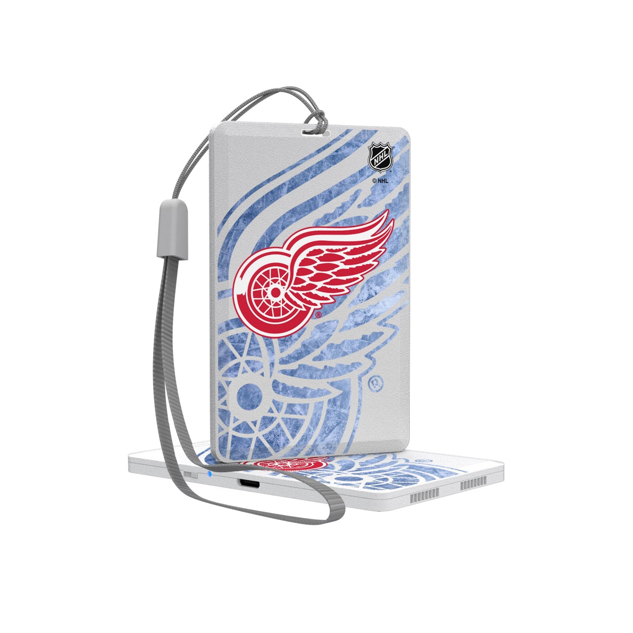 Detroit Red Wings Ice Tilt Bluetooth Pocket Speaker - Sports Gifts, Sports Memorabilia, Sports Collectibles, Fan Shop