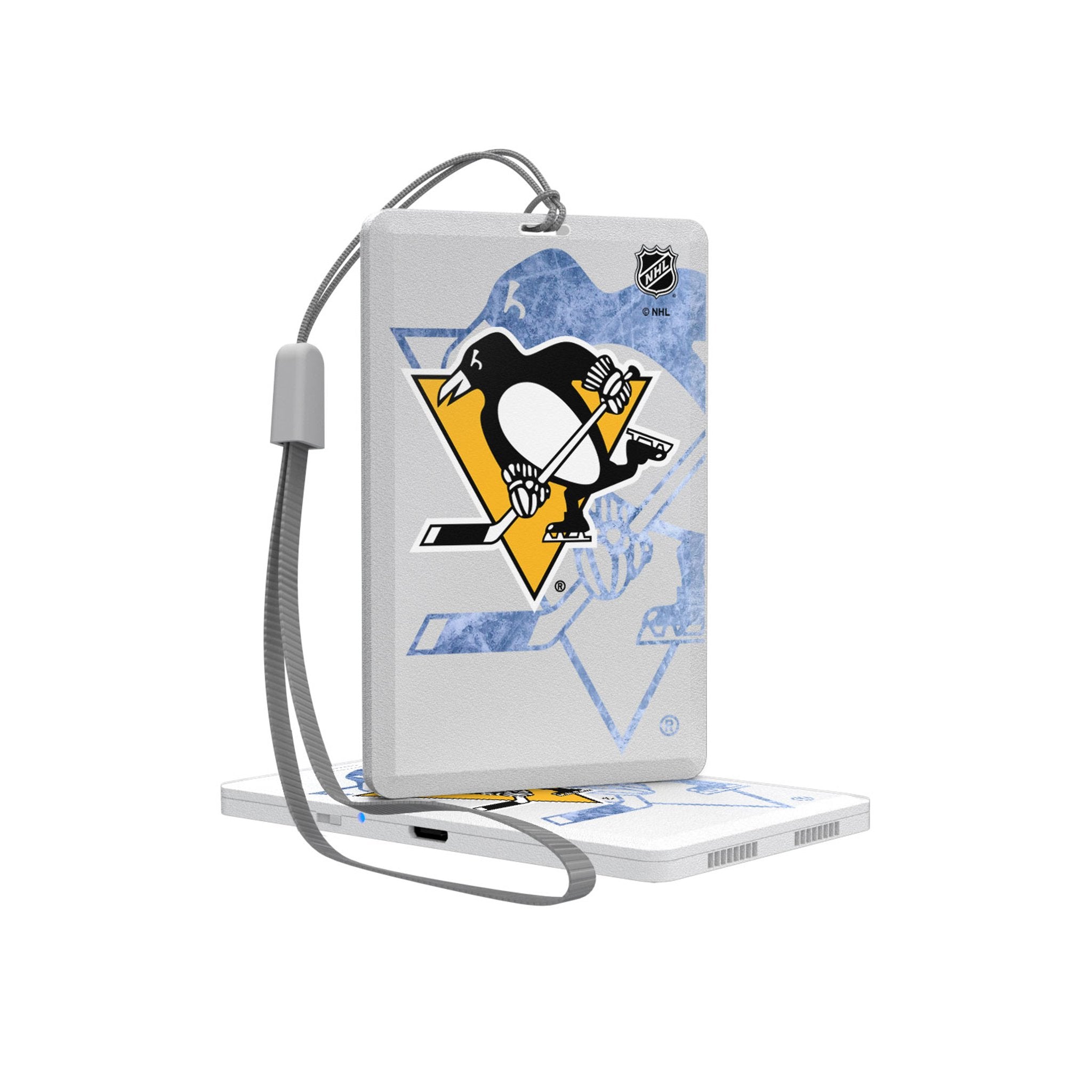 Pittsburgh Penguins Ice Tilt Bluetooth Pocket Speaker - Sports Gifts, Sports Memorabilia, Sports Collectibles, Fan Shop