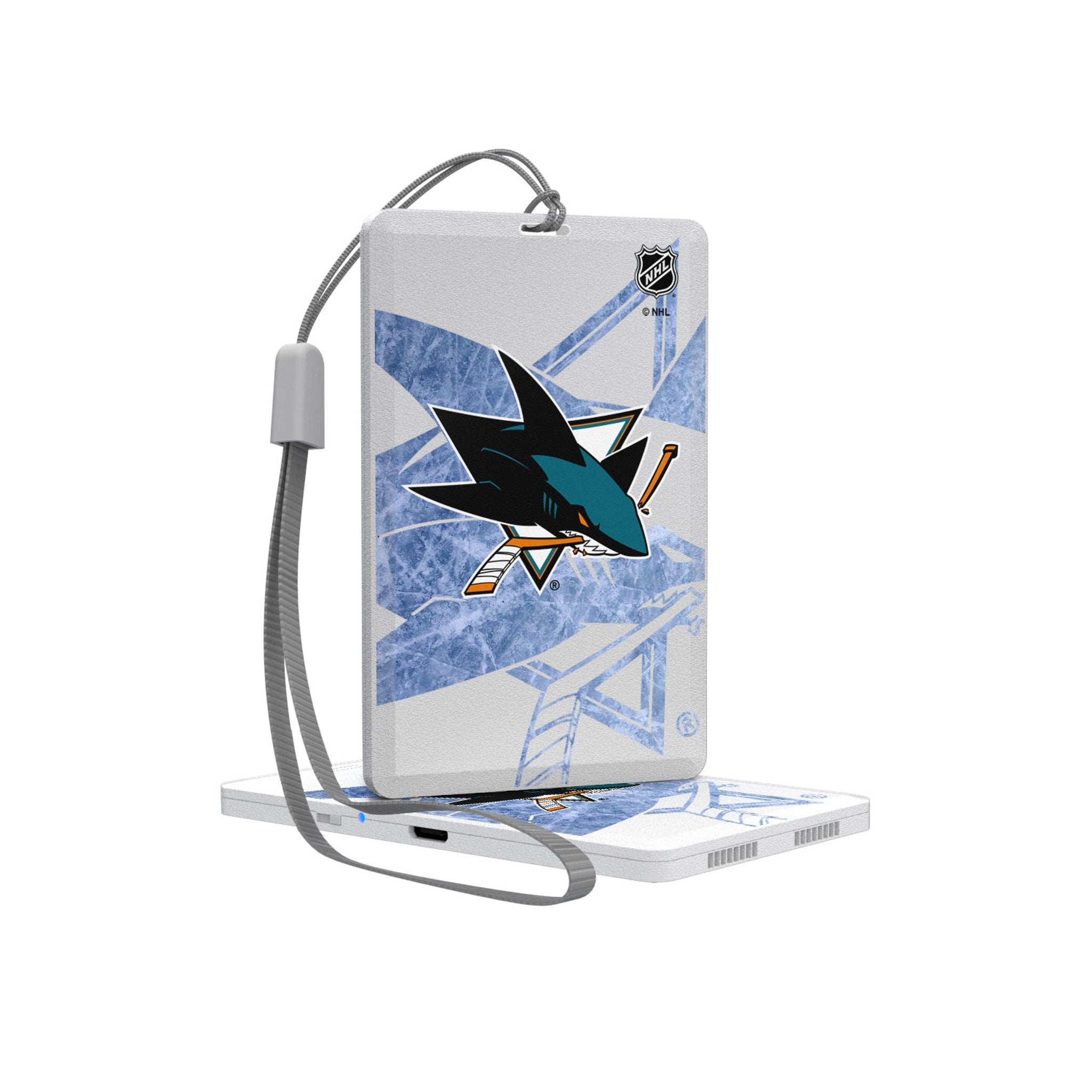 San Jose Sharks Ice Tilt Bluetooth Pocket Speaker - Sports Gifts, Sports Memorabilia, Sports Collectibles, Fan Shop
