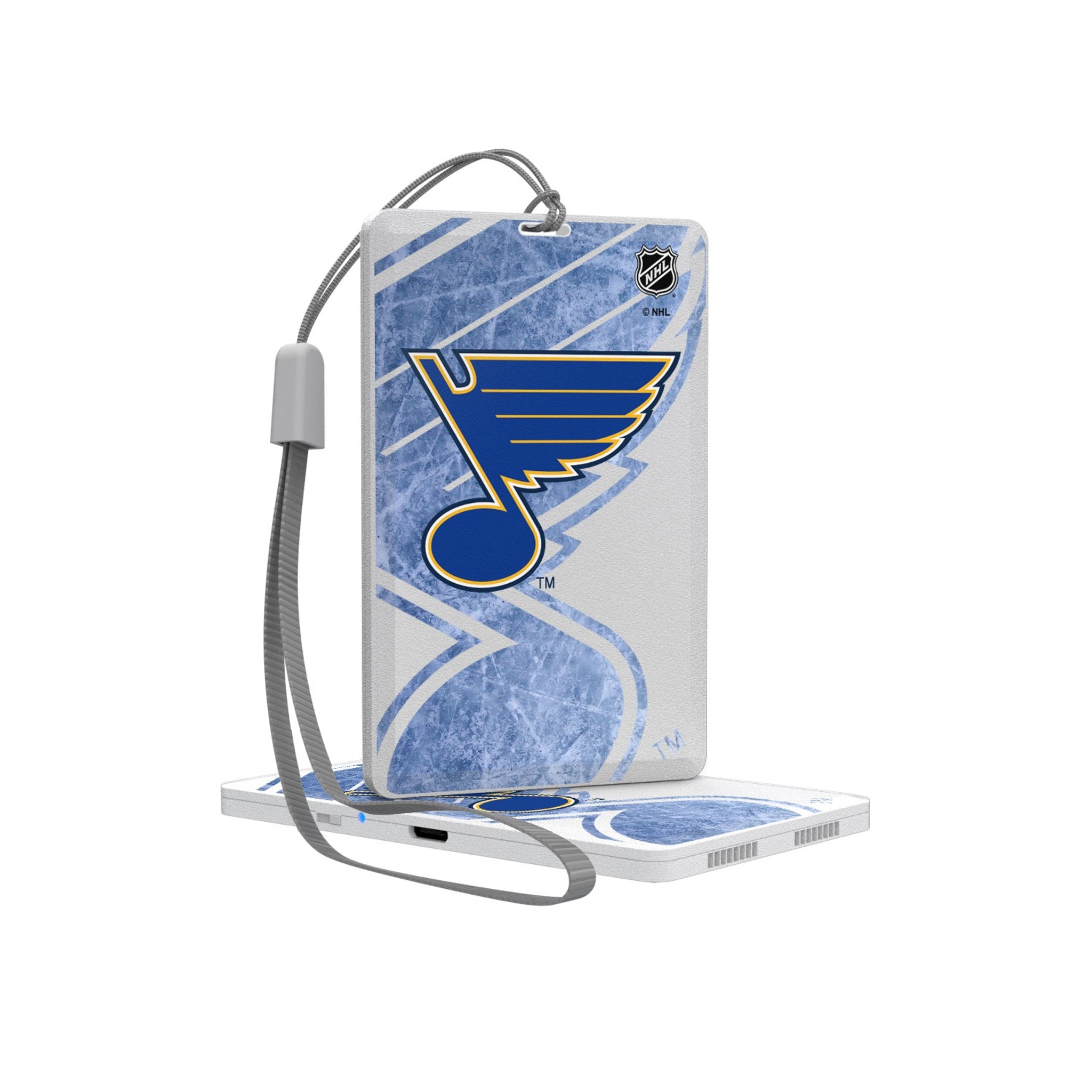 St. Louis Blues Ice Tilt Bluetooth Pocket Speaker - Sports Gifts, Sports Memorabilia, Sports Collectibles, Fan Shop