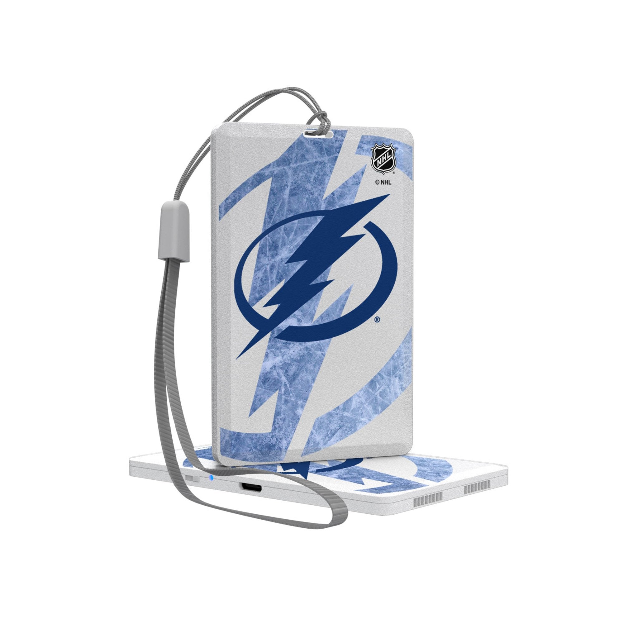 Tampa Bay Lightning Ice Tilt Bluetooth Pocket Speaker - Sports Gifts, Sports Memorabilia, Sports Collectibles, Fan Shop