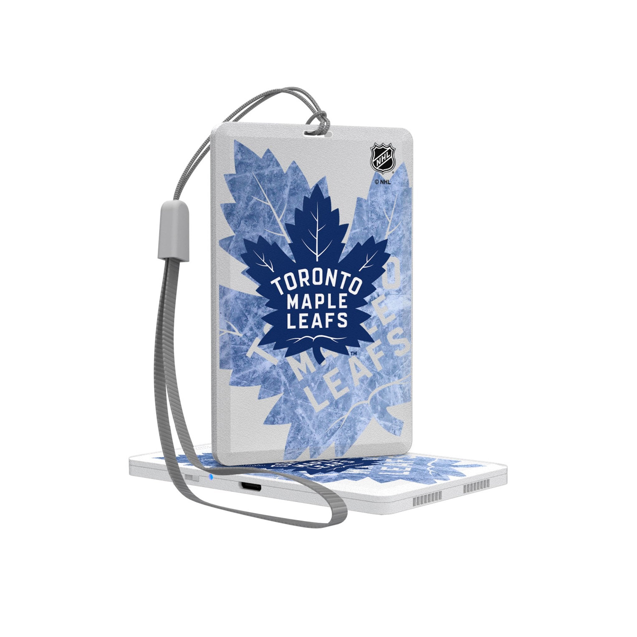 Toronto Maple Leafs Ice Tilt Bluetooth Pocket Speaker - Sports Gifts, Sports Memorabilia, Sports Collectibles, Fan Shop