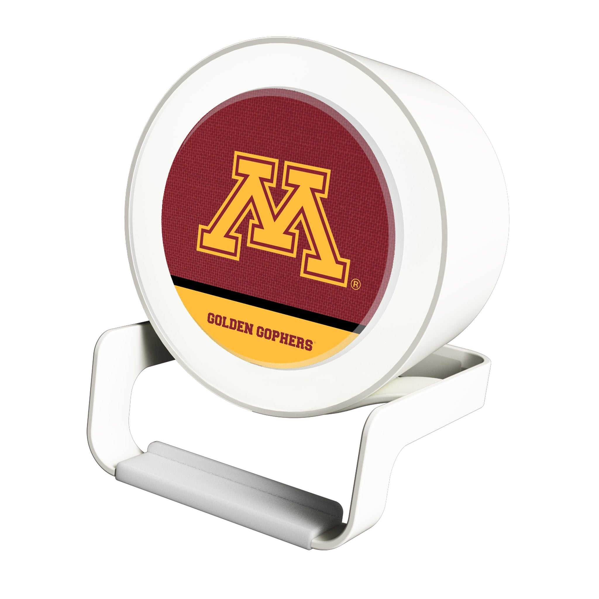 University of Minnesota Golden Gophers Endzone Solid Night Light Charger and Bluetooth Speaker - Sports Gifts, Sports Memorabilia, Sports Collectibles, Fan Shop