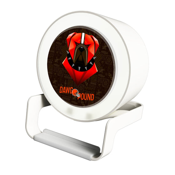 Cleveland Browns 2024 Illustrated Limited Edition Night Light Charger and Bluetooth Speaker-0