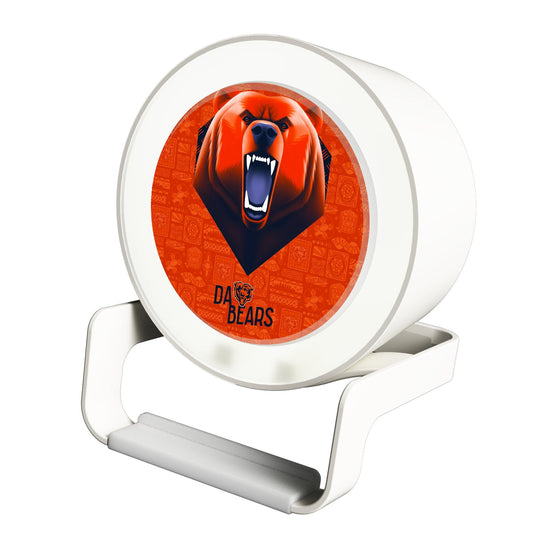 Chicago Bears 2024 Illustrated Limited Edition Night Light Charger and Bluetooth Speaker-0