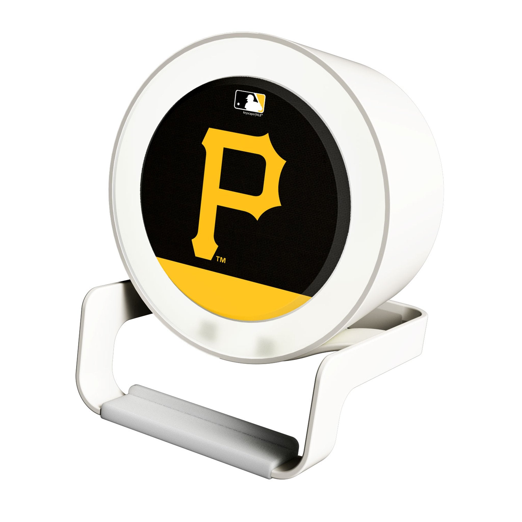 Pittsburgh Pirates Endzone Solid Night Light Charger and Bluetooth Speaker - Sports Gifts, Sports Memorabilia, Sports Collectibles, Fan Shop