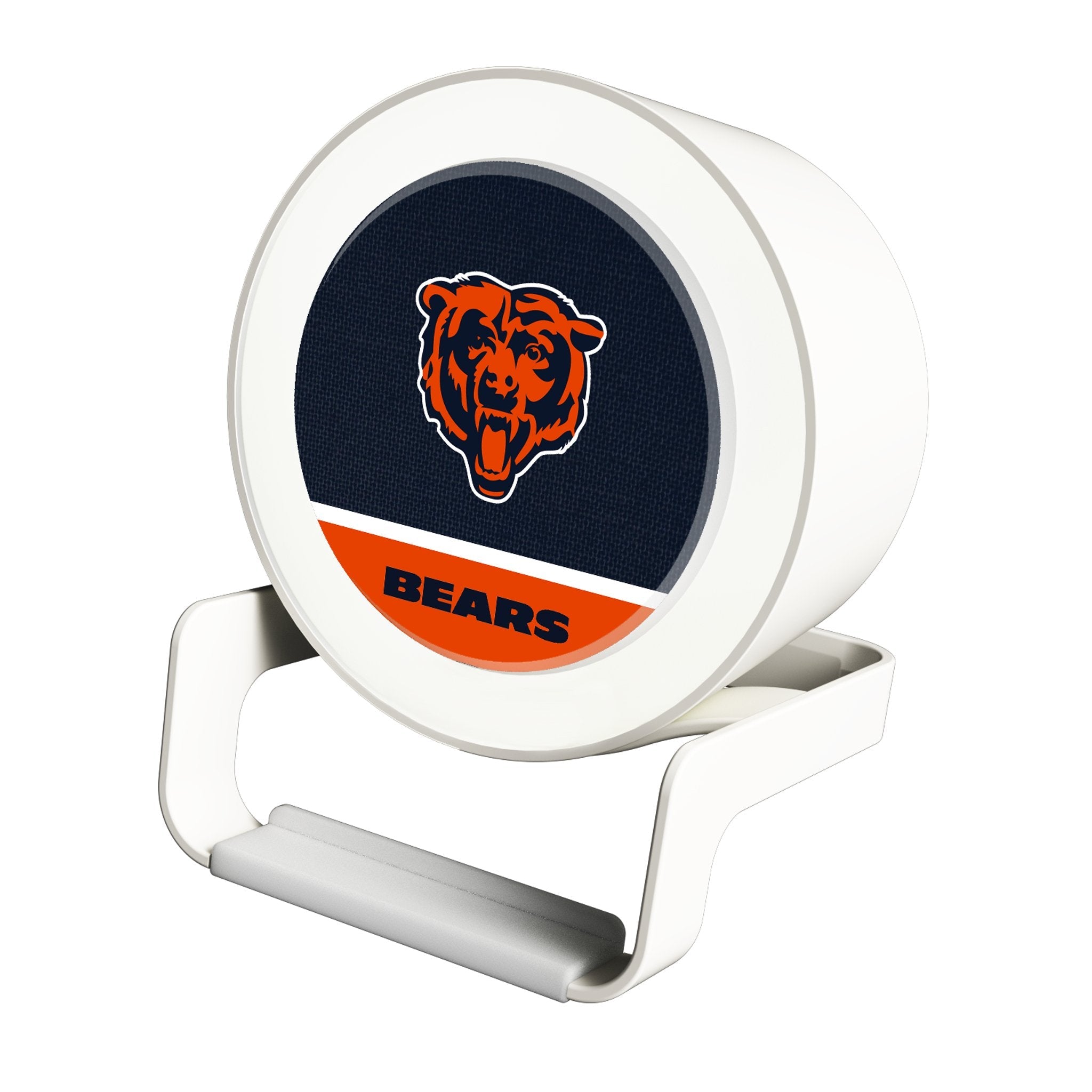 Chicago Bears Endzone Solid Night Light Charger and Bluetooth Speaker - Sports Gifts, Sports Memorabilia, Sports Collectibles, Fan Shop