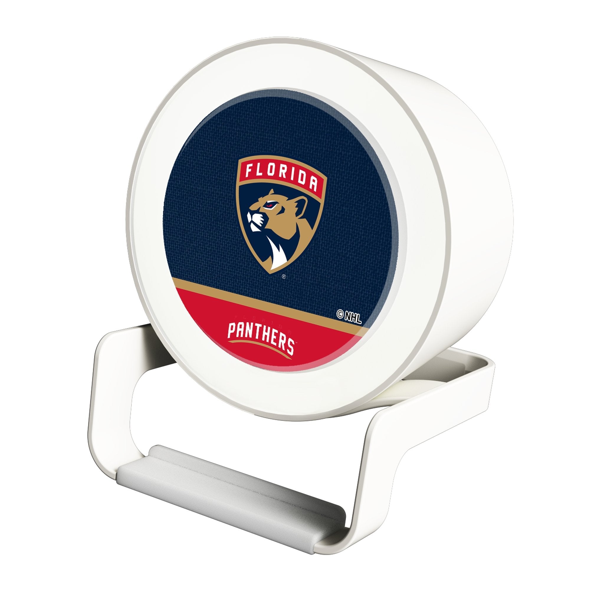 Florida Panthers Endzone Solid Night Light Charger and Bluetooth Speaker - Sports Gifts, Sports Memorabilia, Sports Collectibles, Fan Shop