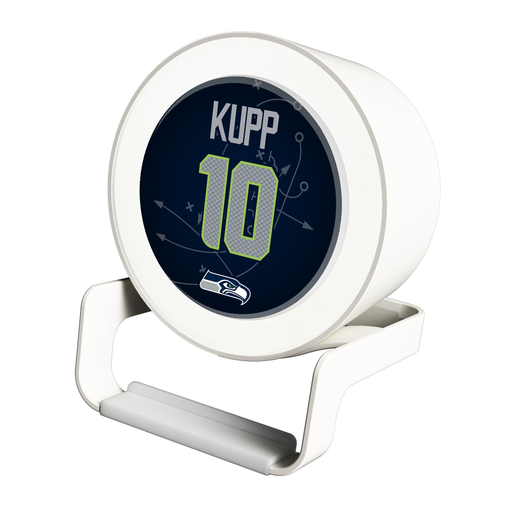 Cooper Kupp Seattle Seahawks 10 Game Tactic Night Light Charger and Bluetooth Speaker - Sports Gifts, Sports Memorabilia, Sports Collectibles, Fan Shop
