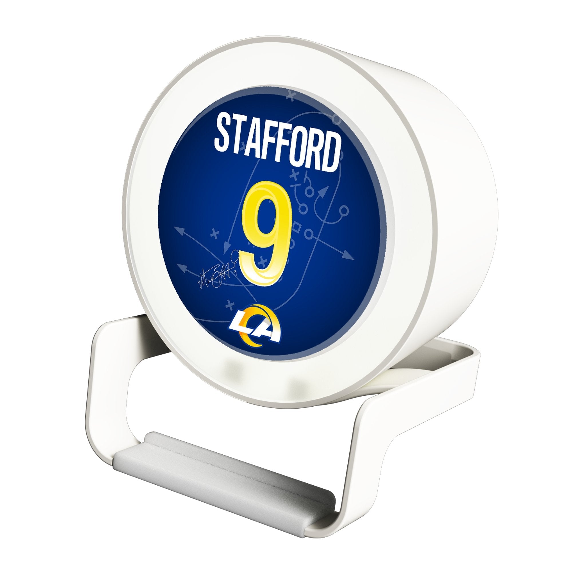 Matthew Stafford Los Angeles Rams 9 Ready Night Light Charger and Bluetooth Speaker - Sports Gifts, Sports Memorabilia, Sports Collectibles, Fan Shop