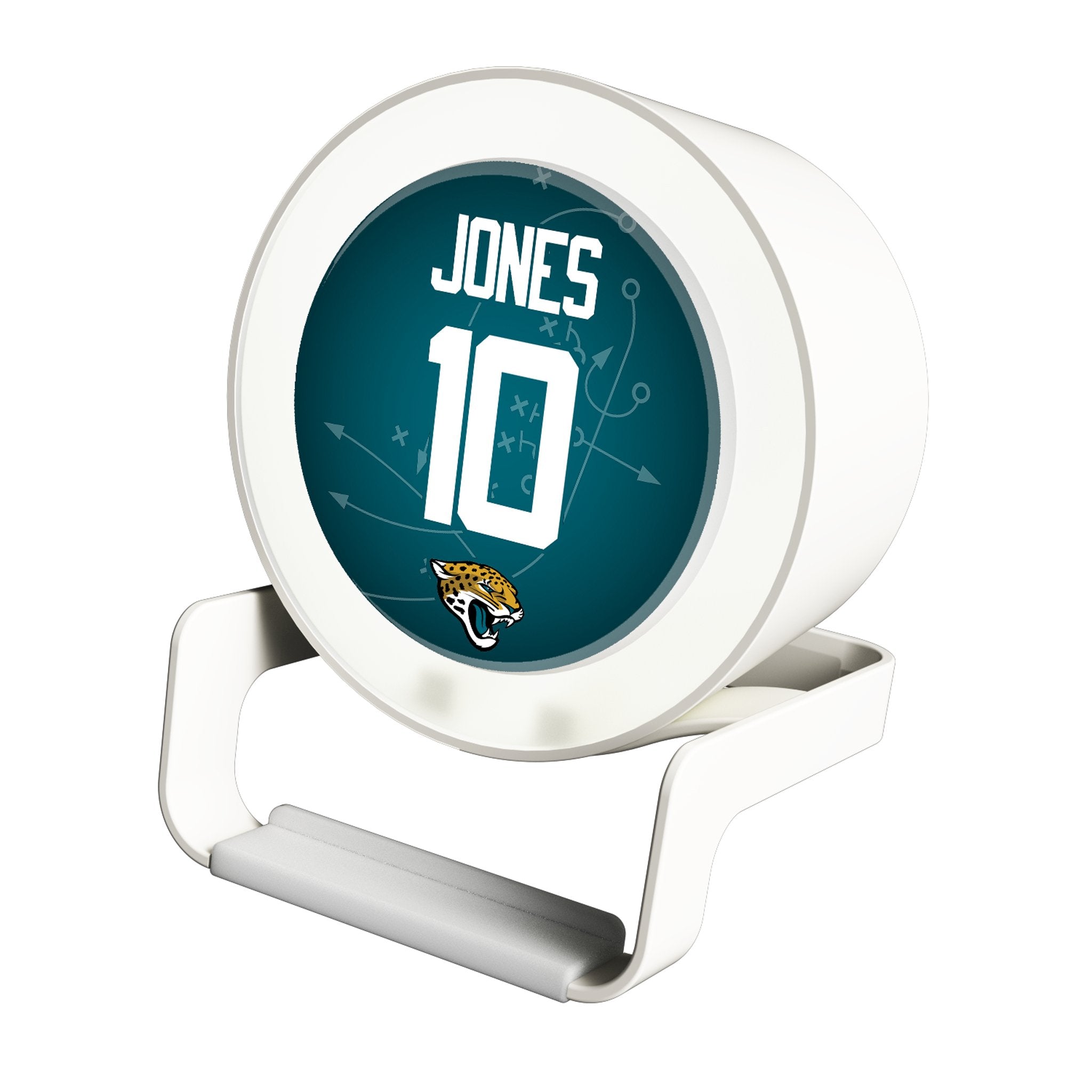 Mac Jones Jacksonville Jaguars 10 Ready Night Light Charger and Bluetooth Speaker - Sports Gifts, Sports Memorabilia, Sports Collectibles, Fan Shop