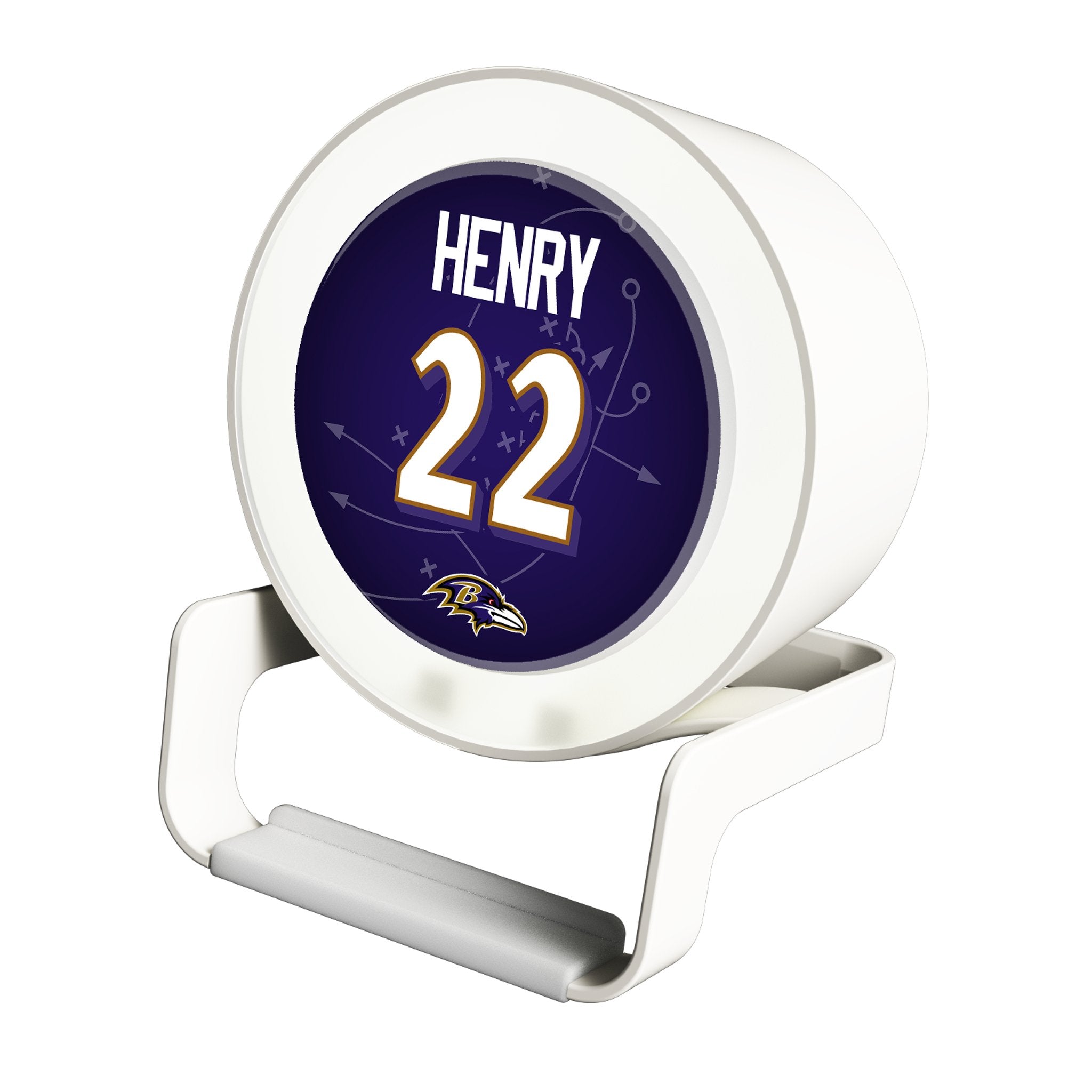 Derrick Henry Baltimore Ravens 22 Ready Night Light Charger and Bluetooth Speaker - Sports Gifts, Sports Memorabilia, Sports Collectibles, Fan Shop