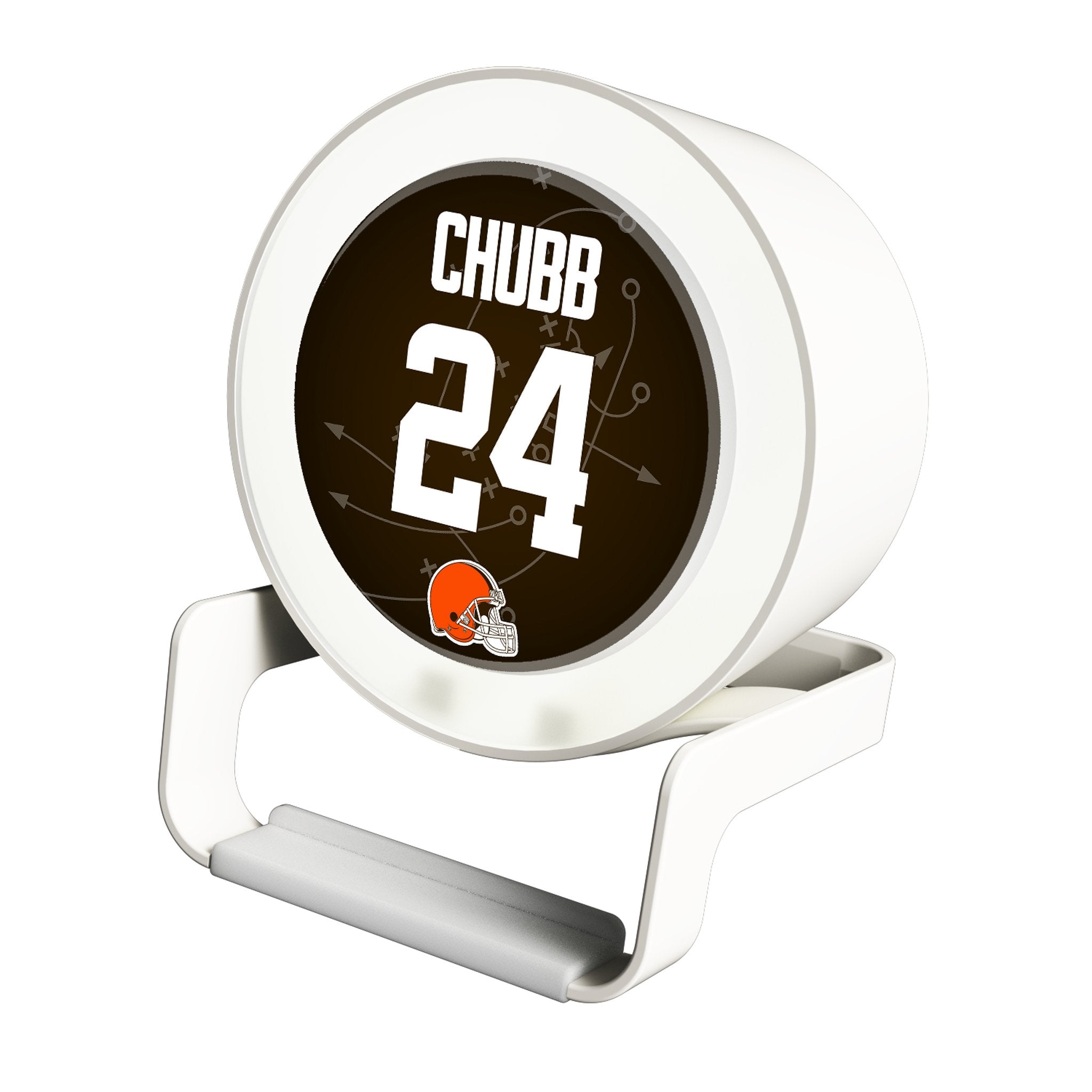Nick Chubb Cleveland Browns 24 Ready Night Light Charger and Bluetooth Speaker - Sports Gifts, Sports Memorabilia, Sports Collectibles, Fan Shop