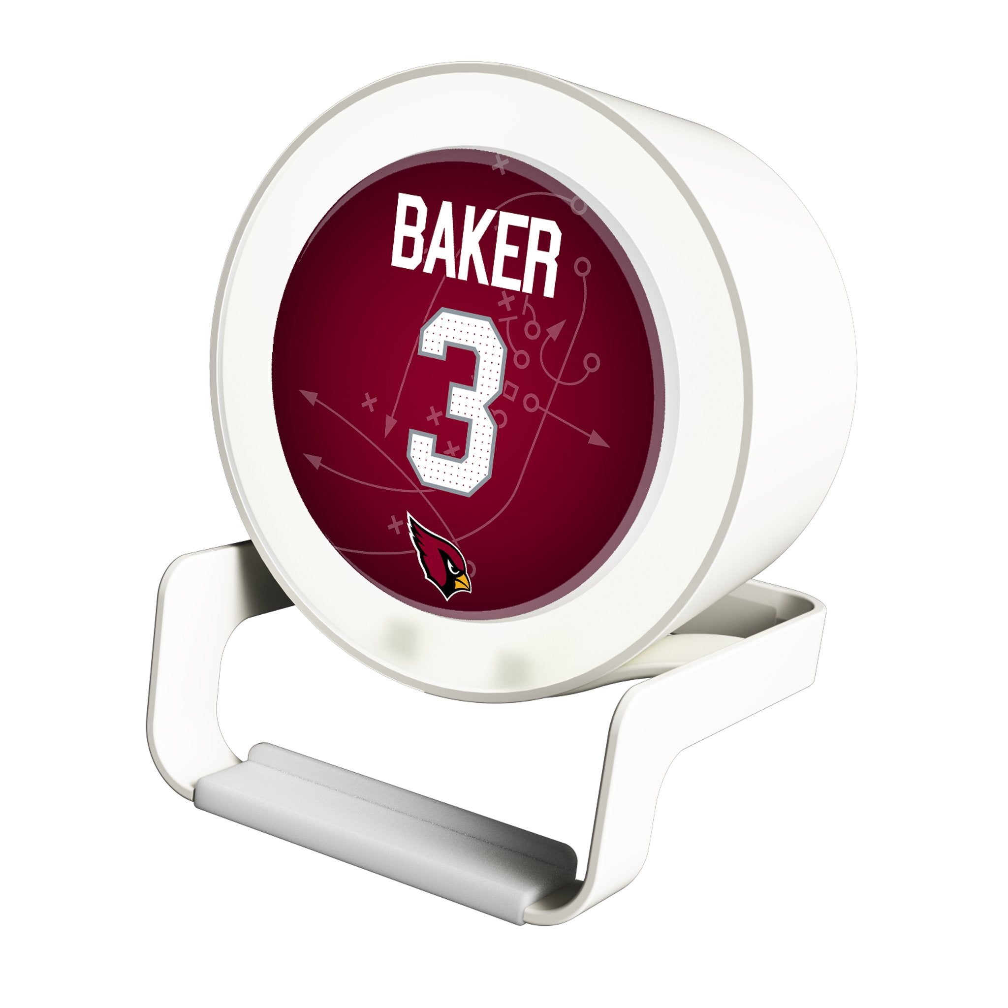 Budda Baker Arizona Cardinals 3 Ready Night Light Charger and Bluetooth Speaker - Sports Gifts, Sports Memorabilia, Sports Collectibles, Fan Shop