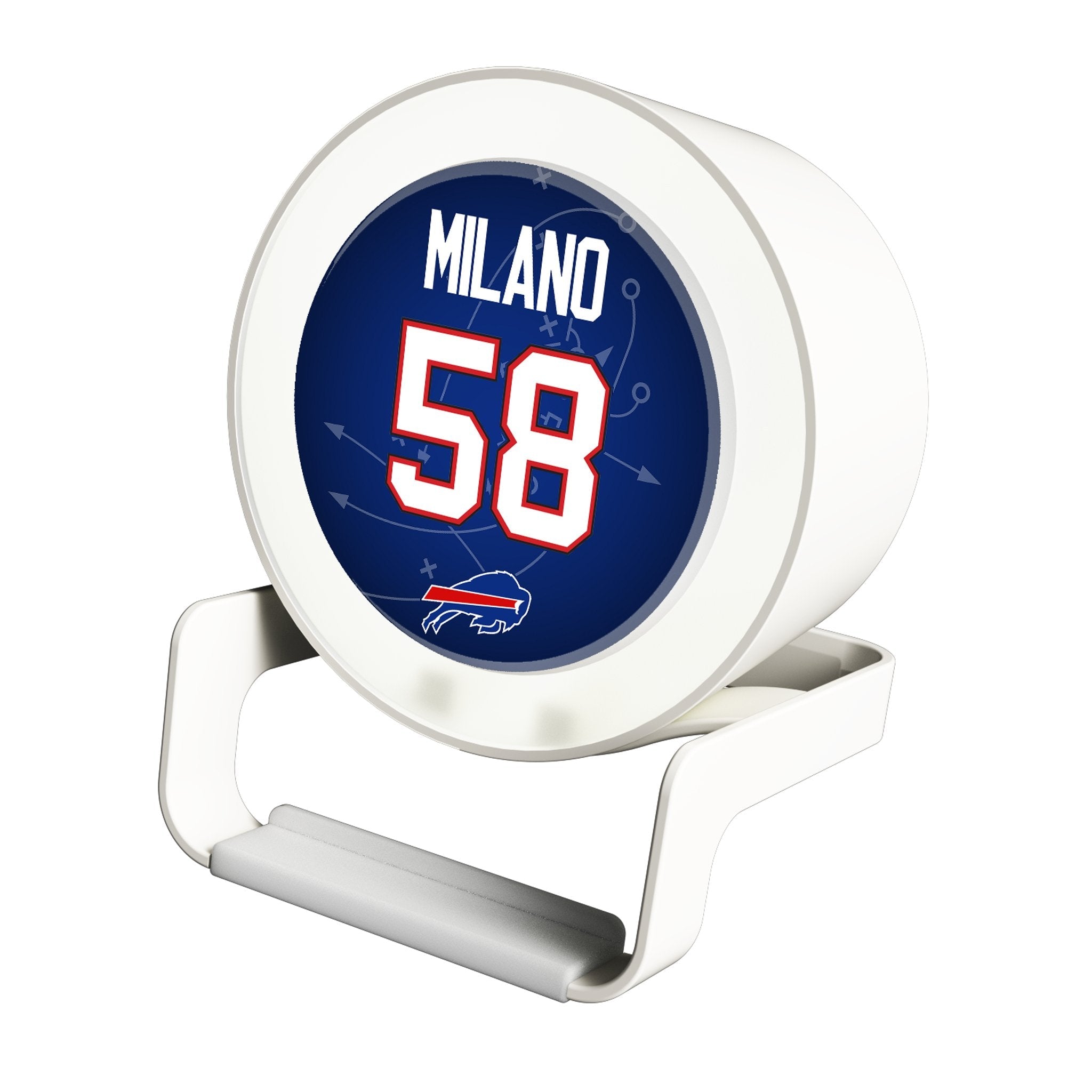 Matt Milano Buffalo Bills 58 Ready Night Light Charger and Bluetooth Speaker - Sports Gifts, Sports Memorabilia, Sports Collectibles, Fan Shop