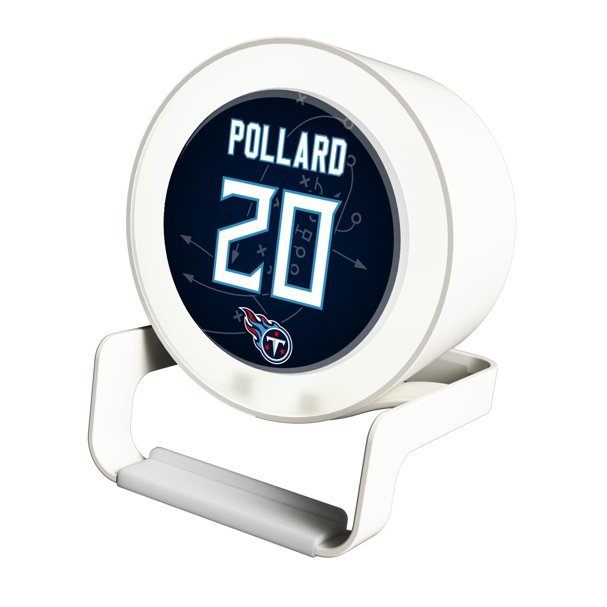 Tony Pollard Tennessee Titans 20 Ready Night Light Charger and Bluetooth Speaker - Sports Gifts, Sports Memorabilia, Sports Collectibles, Fan Shop