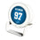 Aidan Hutchinson Detroit Lions 97 Ready Night Light Charger and Bluetooth Speaker - Sports Gifts, Sports Memorabilia, Sports Collectibles, Fan Shop