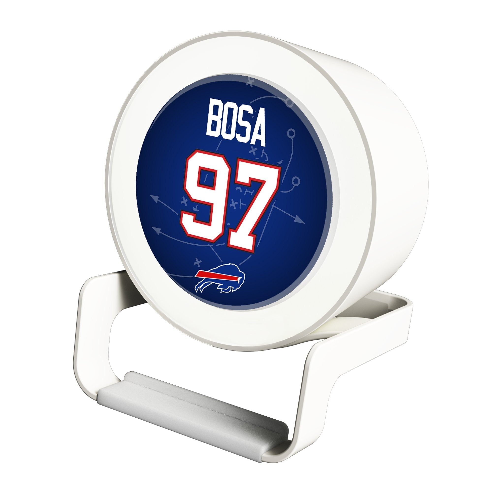 Joey Bosa Buffalo Bills 97 Game Tactic Night Light Charger and Bluetooth Speaker - Sports Gifts, Sports Memorabilia, Sports Collectibles, Fan Shop