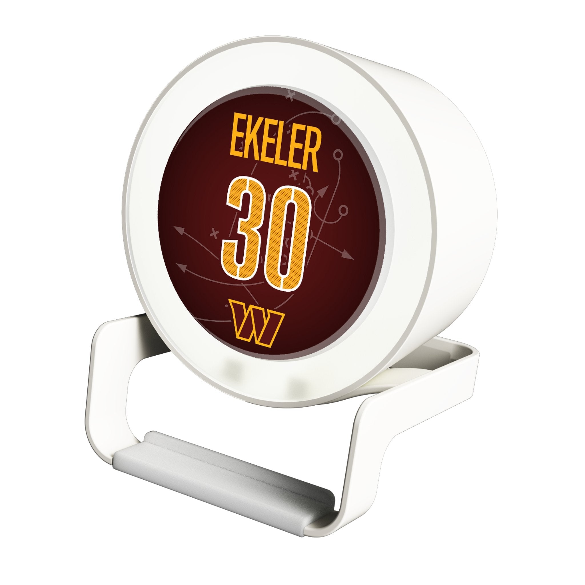 Austin Ekeler Washington Commanders 30 Ready Night Light Charger and Bluetooth Speaker - Sports Gifts, Sports Memorabilia, Sports Collectibles, Fan Shop