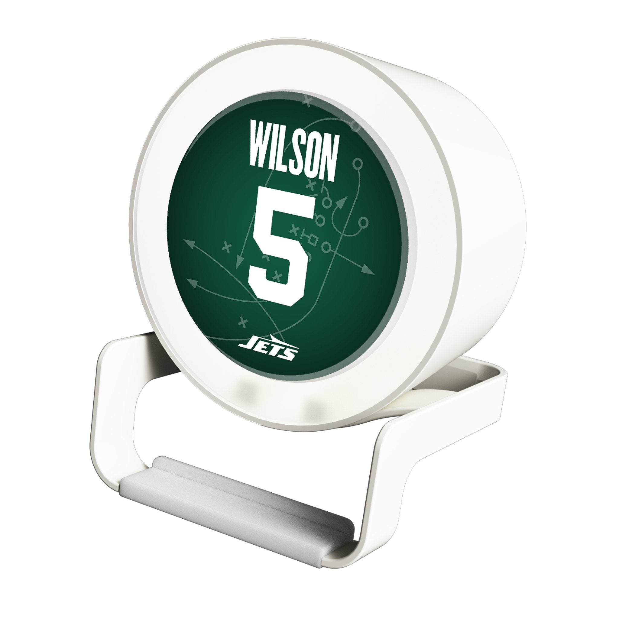Garrett Wilson New York Jets 5 Ready Night Light Charger and Bluetooth Speaker - Sports Gifts, Sports Memorabilia, Sports Collectibles, Fan Shop