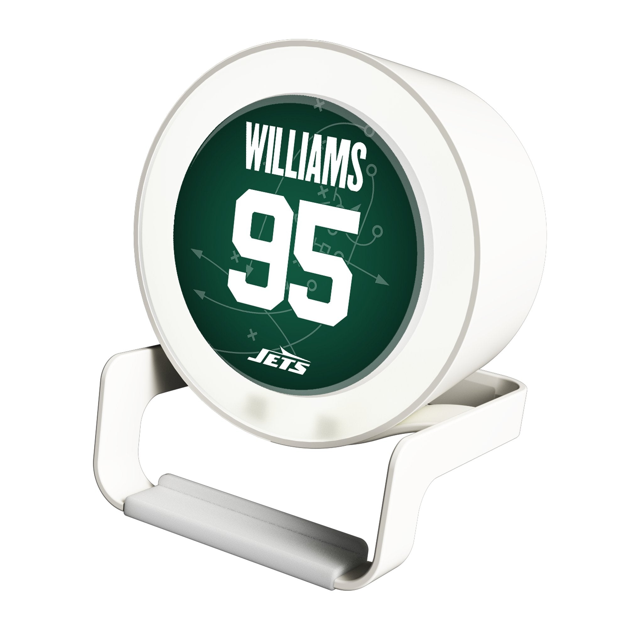 Quinnen Williams New York Jets 95 Ready Night Light Charger and Bluetooth Speaker - Sports Gifts, Sports Memorabilia, Sports Collectibles, Fan Shop