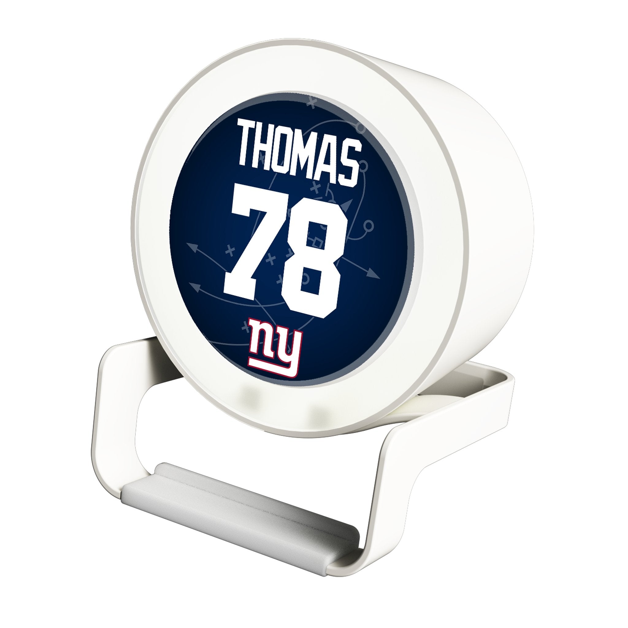 Andrew Thomas New York Giants 78 Ready Night Light Charger and Bluetooth Speaker - Sports Gifts, Sports Memorabilia, Sports Collectibles, Fan Shop
