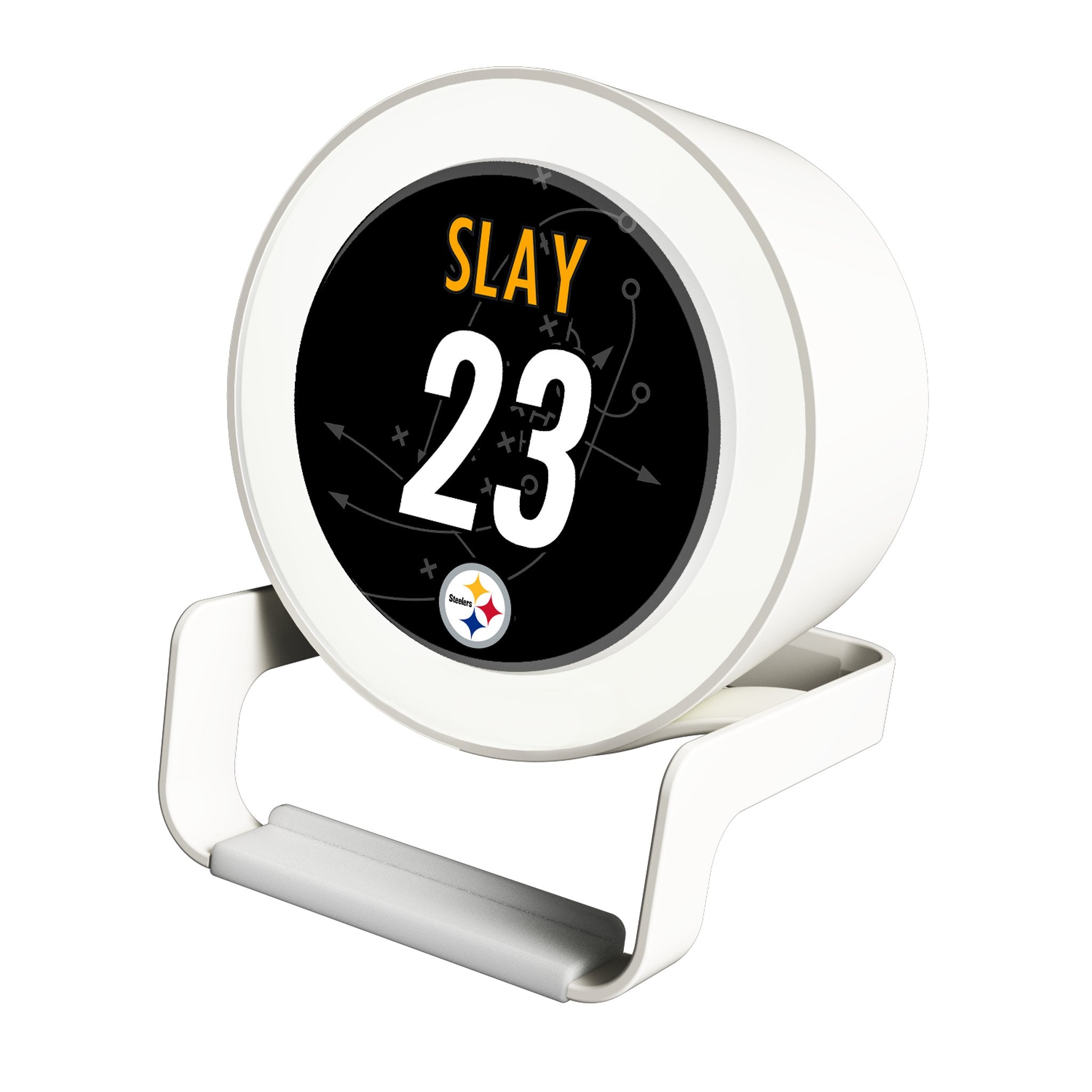 Darius Slay Pittsburgh Steelers 23 Game Tactic Night Light Charger and Bluetooth Speaker - Sports Gifts, Sports Memorabilia, Sports Collectibles, Fan Shop