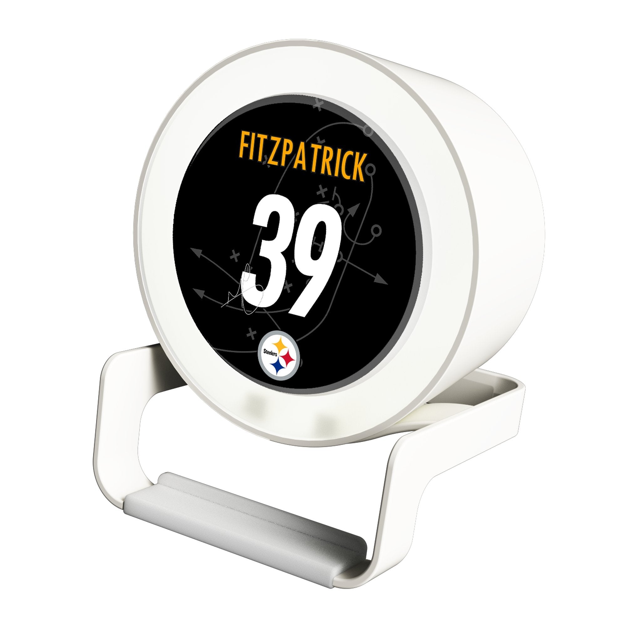 Minkah Fitzpatrick Pittsburgh Steelers 39 Ready Night Light Charger and Bluetooth Speaker - Sports Gifts, Sports Memorabilia, Sports Collectibles, Fan Shop