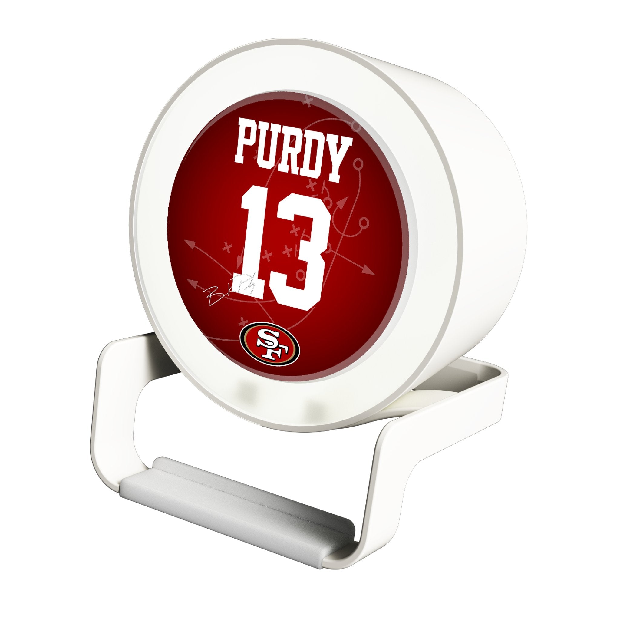 Brock Purdy San Francisco 49ers 13 Ready Night Light Charger and Bluetooth Speaker - Sports Gifts, Sports Memorabilia, Sports Collectibles, Fan Shop