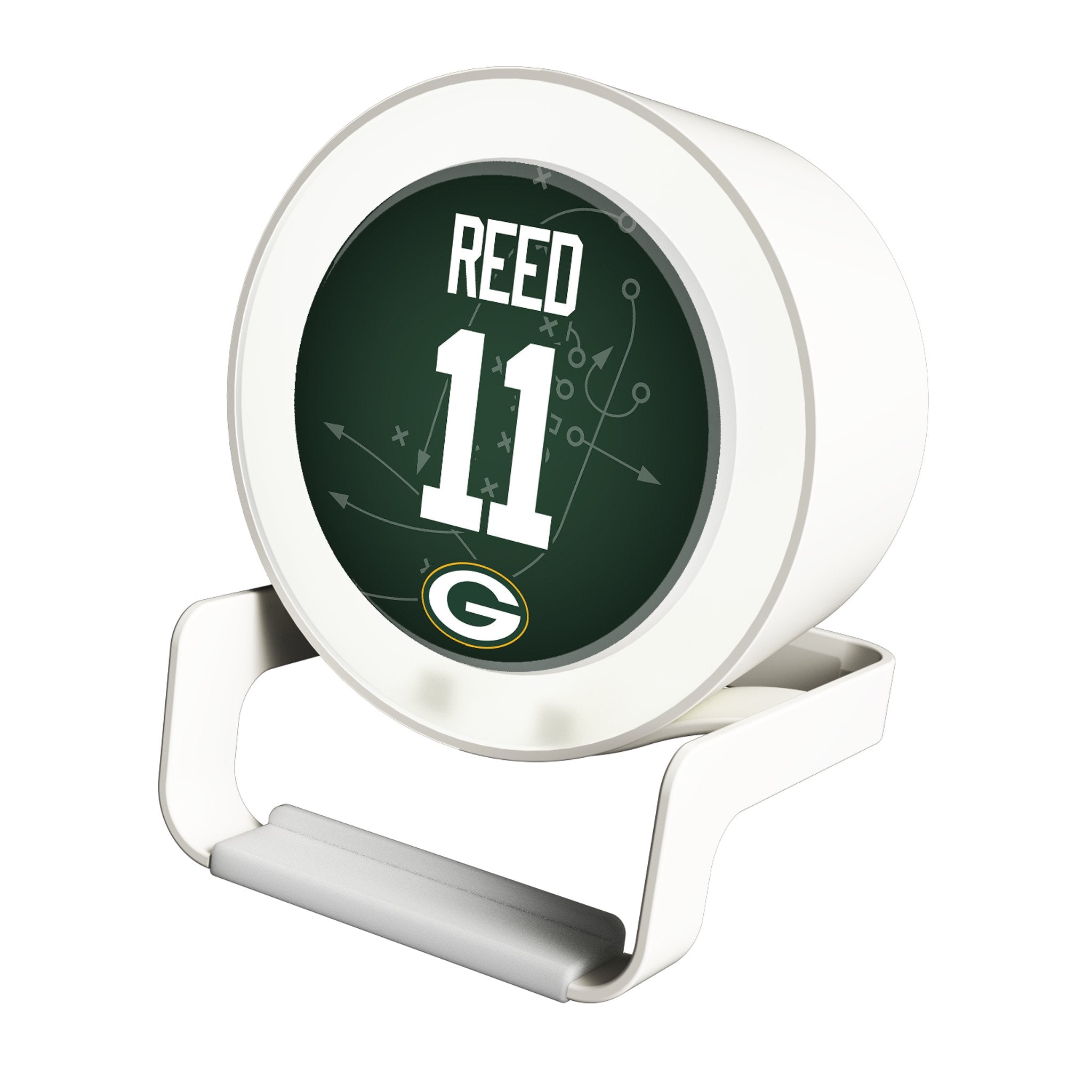 Jayden Reed Green Bay Packers 11 Ready Night Light Charger and Bluetooth Speaker - Sports Gifts, Sports Memorabilia, Sports Collectibles, Fan Shop