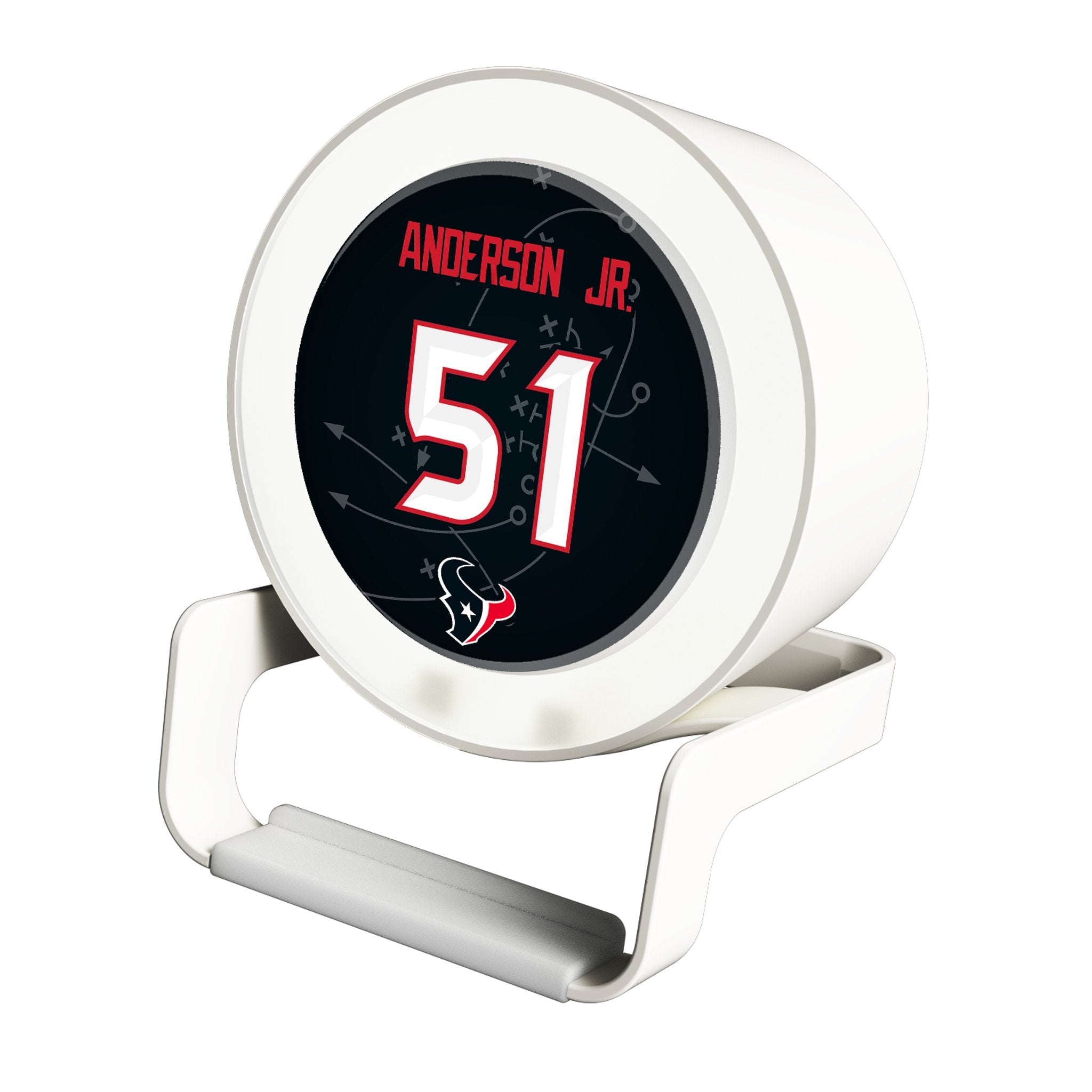 Will Anderson Jr. Houston Texans 51 Ready Night Light Charger and Bluetooth Speaker - Sports Gifts, Sports Memorabilia, Sports Collectibles, Fan Shop