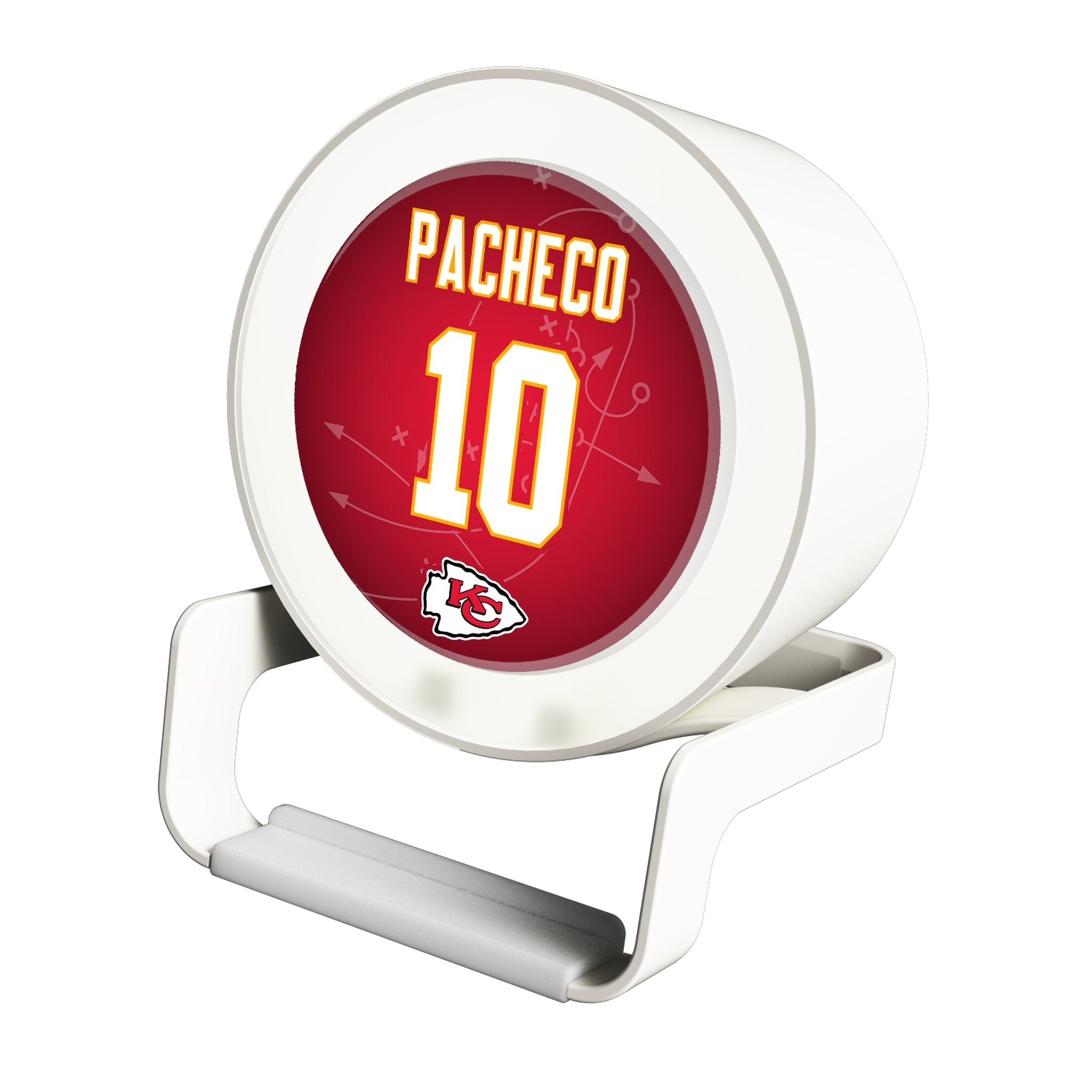 Isiah Pacheco Kansas City Chiefs 10 Ready Night Light Charger and Bluetooth Speaker - Sports Gifts, Sports Memorabilia, Sports Collectibles, Fan Shop