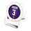Jordan Addison Minnesota Vikings 3 Ready Night Light Charger and Bluetooth Speaker - Sports Gifts, Sports Memorabilia, Sports Collectibles, Fan Shop
