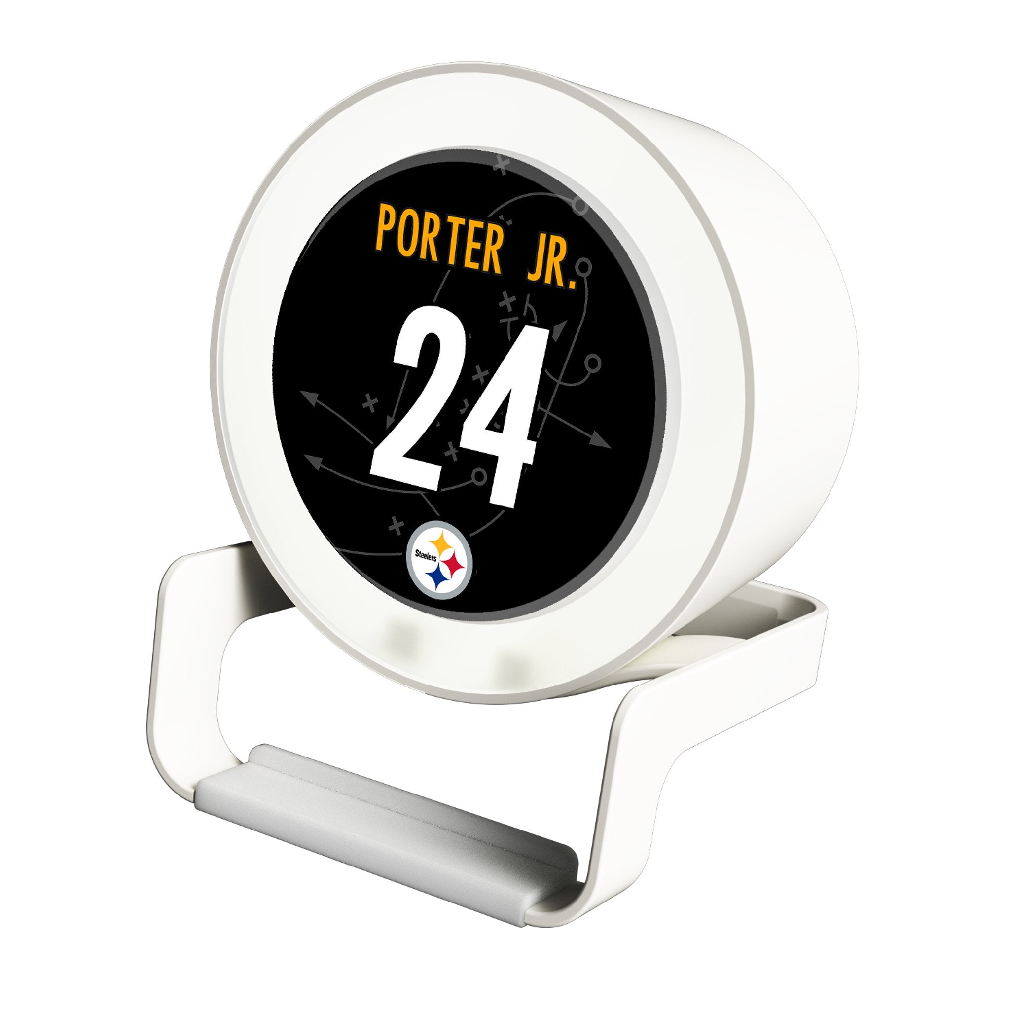 Joey Porter Jr. Pittsburgh Steelers 24 Ready Night Light Charger and Bluetooth Speaker - Sports Gifts, Sports Memorabilia, Sports Collectibles, Fan Shop