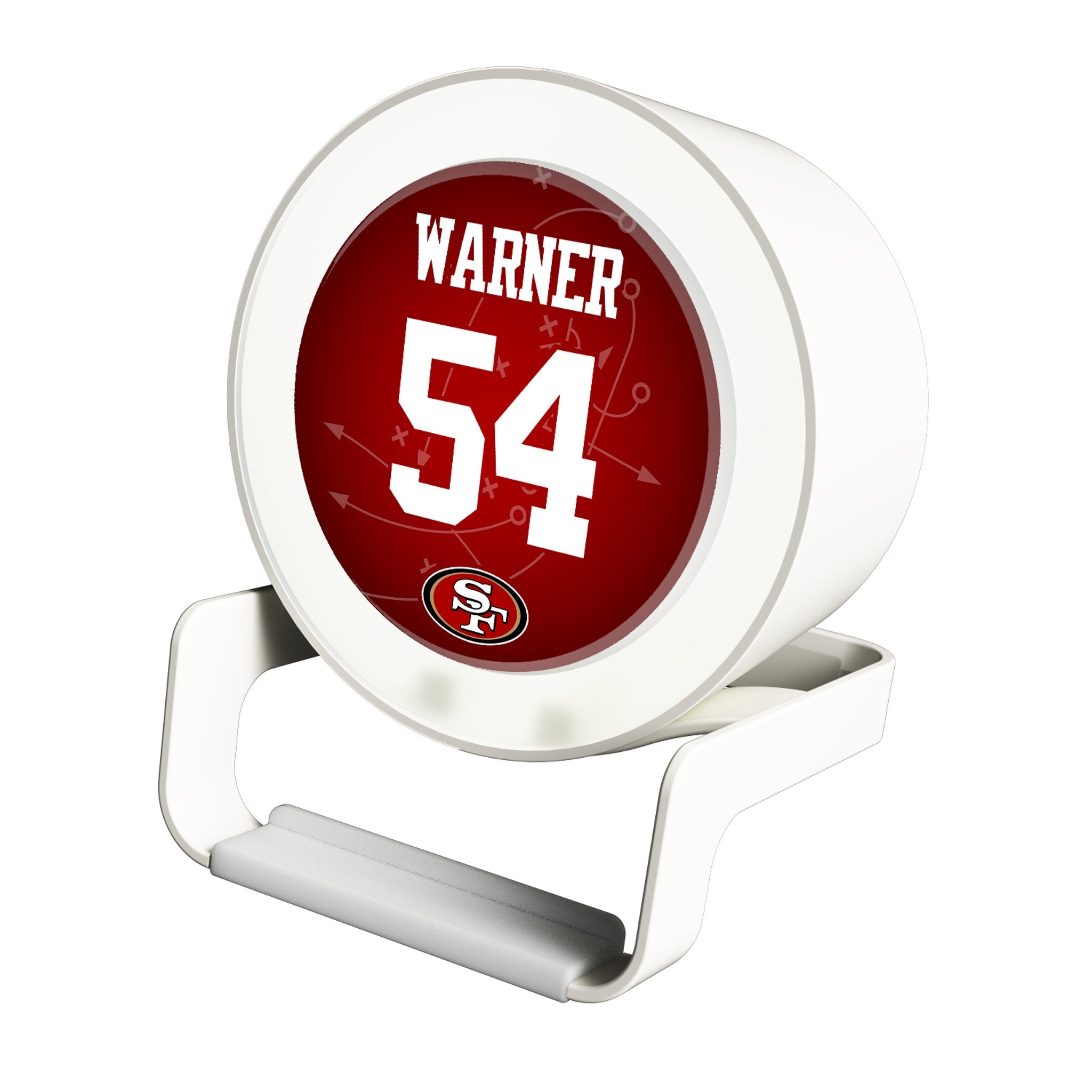 Fred Warner San Francisco 49ers 54 Ready Night Light Charger and Bluetooth Speaker - Sports Gifts, Sports Memorabilia, Sports Collectibles, Fan Shop