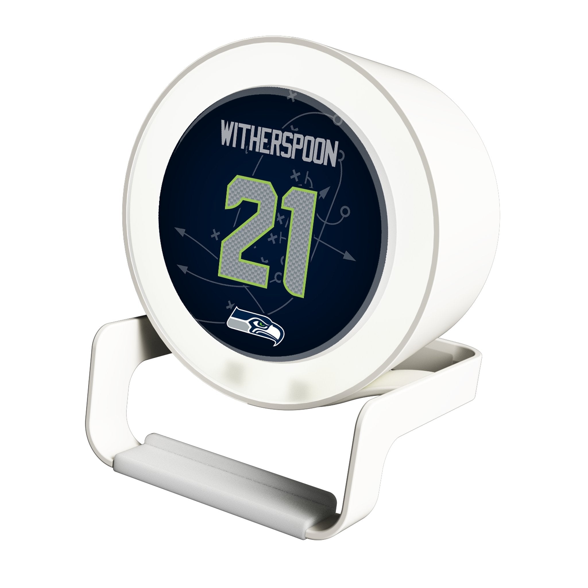 Devon Witherspoon Seattle Seahawks 21 Ready Night Light Charger and Bluetooth Speaker - Sports Gifts, Sports Memorabilia, Sports Collectibles, Fan Shop