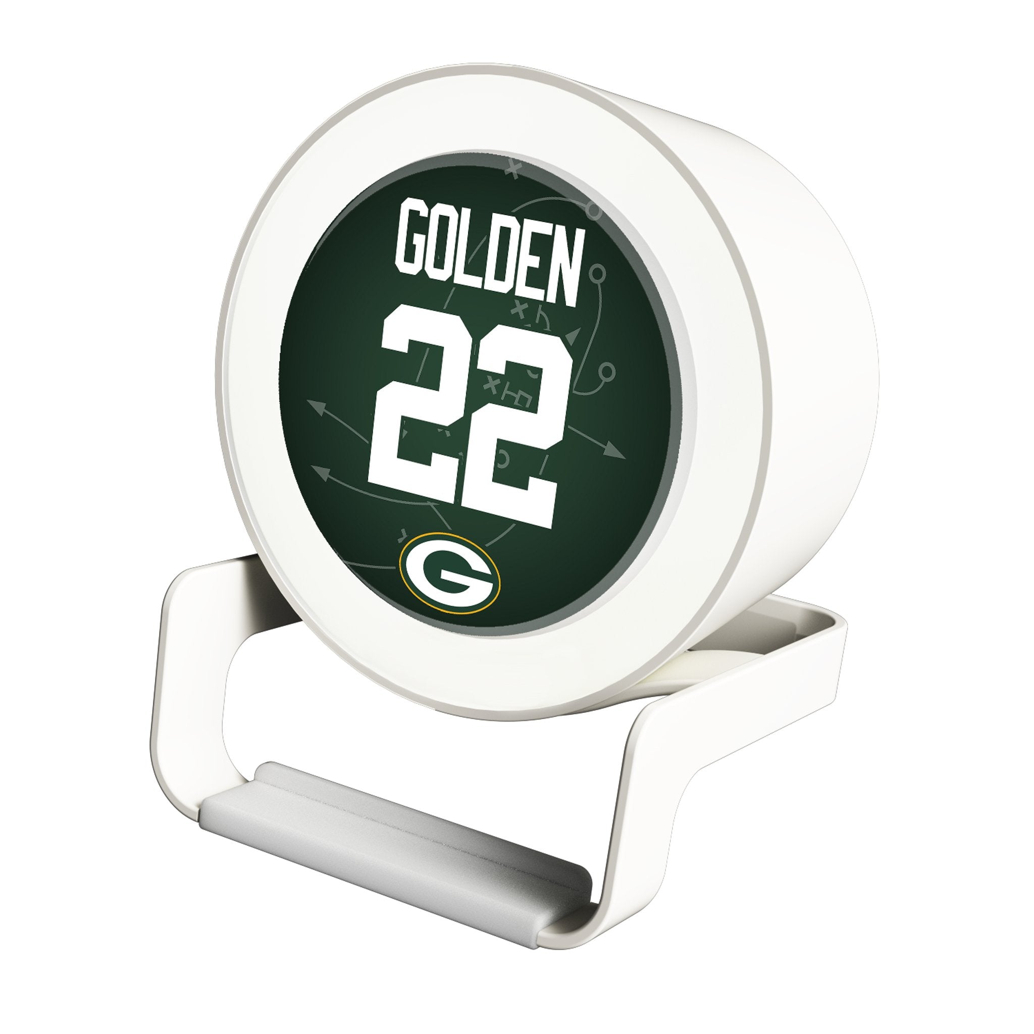 Matthew Golden Green Bay Packers 22 Game Tactic Night Light Charger and Bluetooth Speaker - Sports Gifts, Sports Memorabilia, Sports Collectibles, Fan Shop
