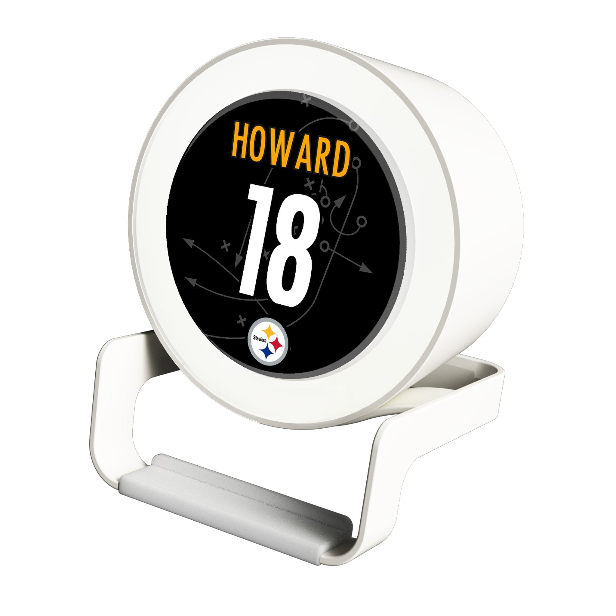 Will Howard Pittsburgh Steelers 18 Game Tactic Night Light Charger and Bluetooth Speaker - Sports Gifts, Sports Memorabilia, Sports Collectibles, Fan Shop