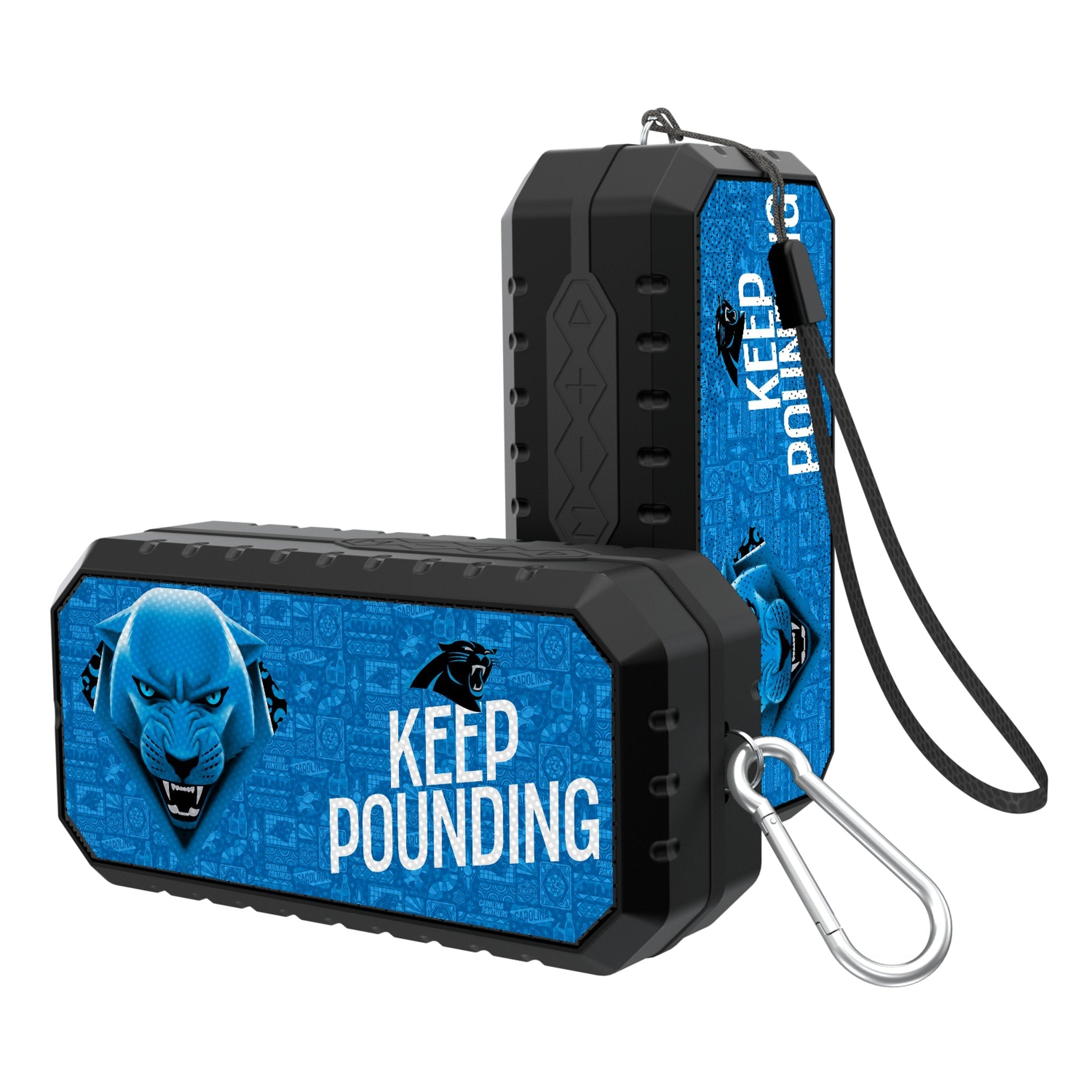 Carolina Panthers 2024 Illustrated Limited Edition Bluetooth Speaker - Sports Gifts, Sports Memorabilia, Sports Collectibles, Fan Shop