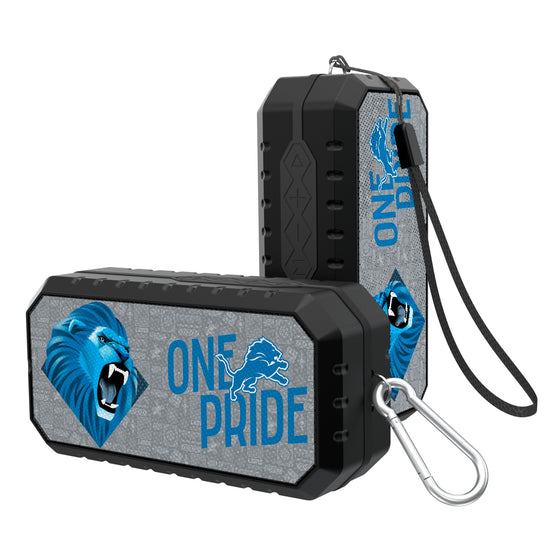 Detroit Lions 2024 Illustrated Limited Edition Bluetooth Speaker-0