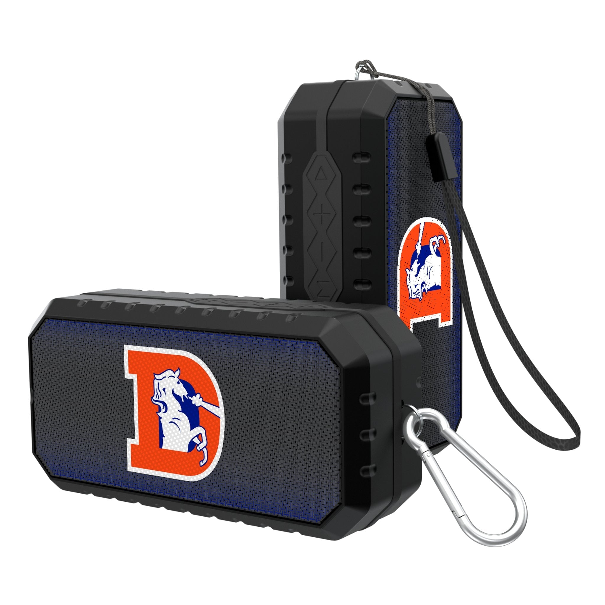Denver Broncos 1993-1996 Historic Collection Linen Bluetooth Speaker - Sports Gifts, Sports Memorabilia, Sports Collectibles, Fan Shop
