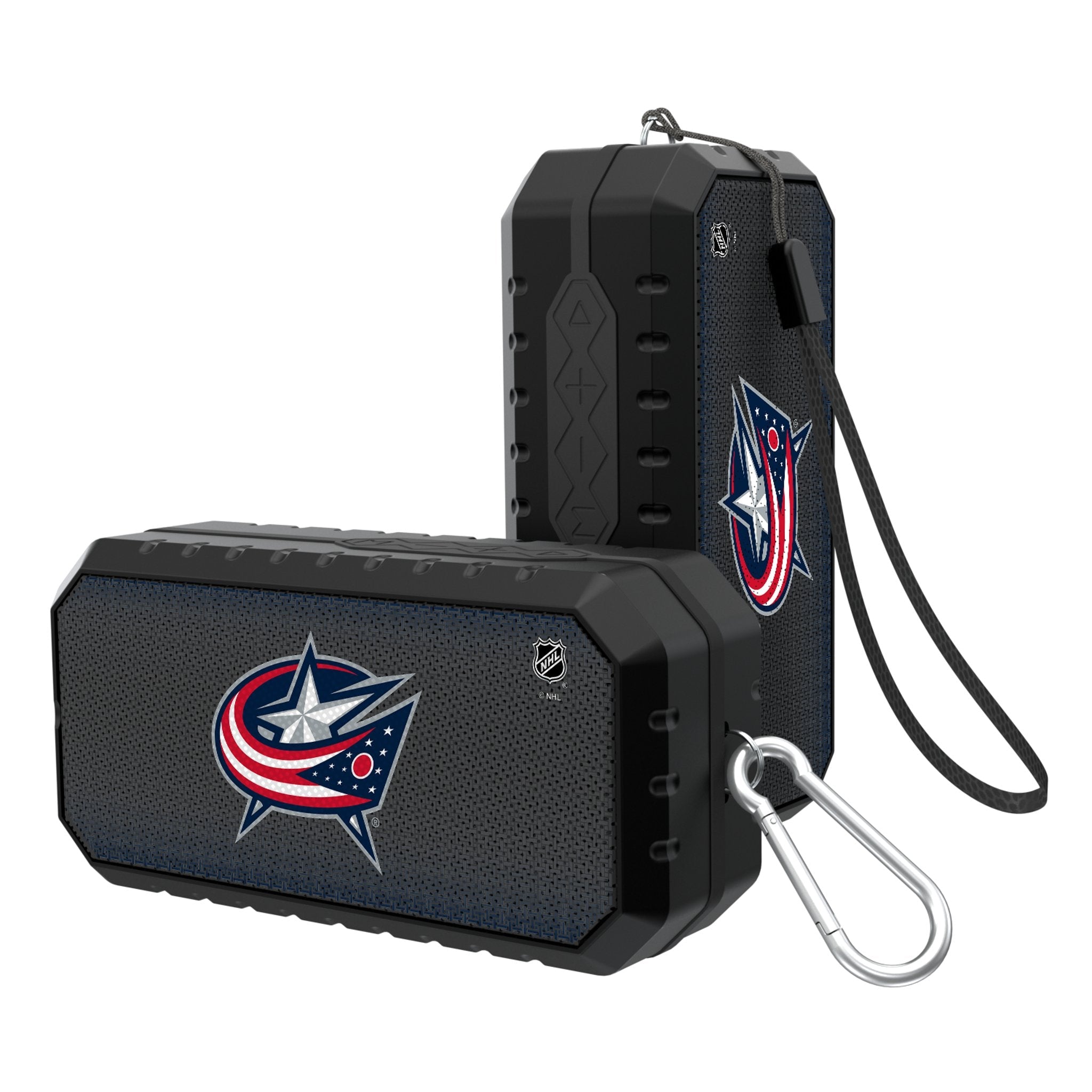 Columbus Blue Jackets Linen Bluetooth Speaker - Sports Gifts, Sports Memorabilia, Sports Collectibles, Fan Shop
