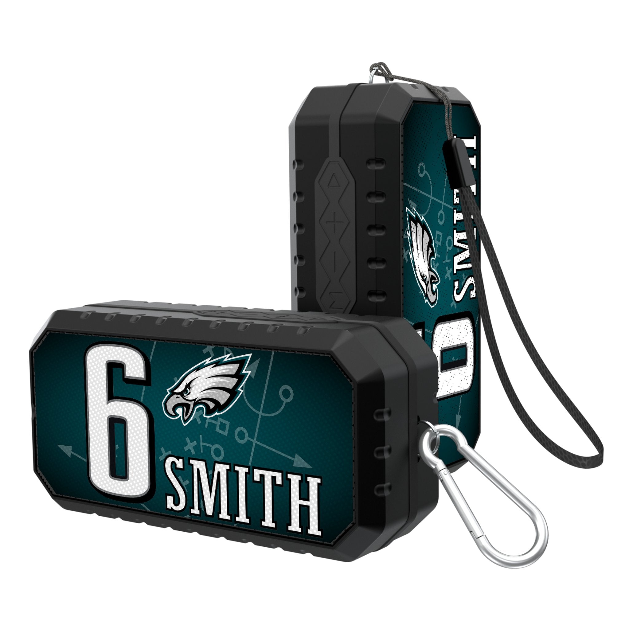 DeVonta Smith Philadelphia Eagles 6 Ready Bluetooth Speaker - Sports Gifts, Sports Memorabilia, Sports Collectibles, Fan Shop